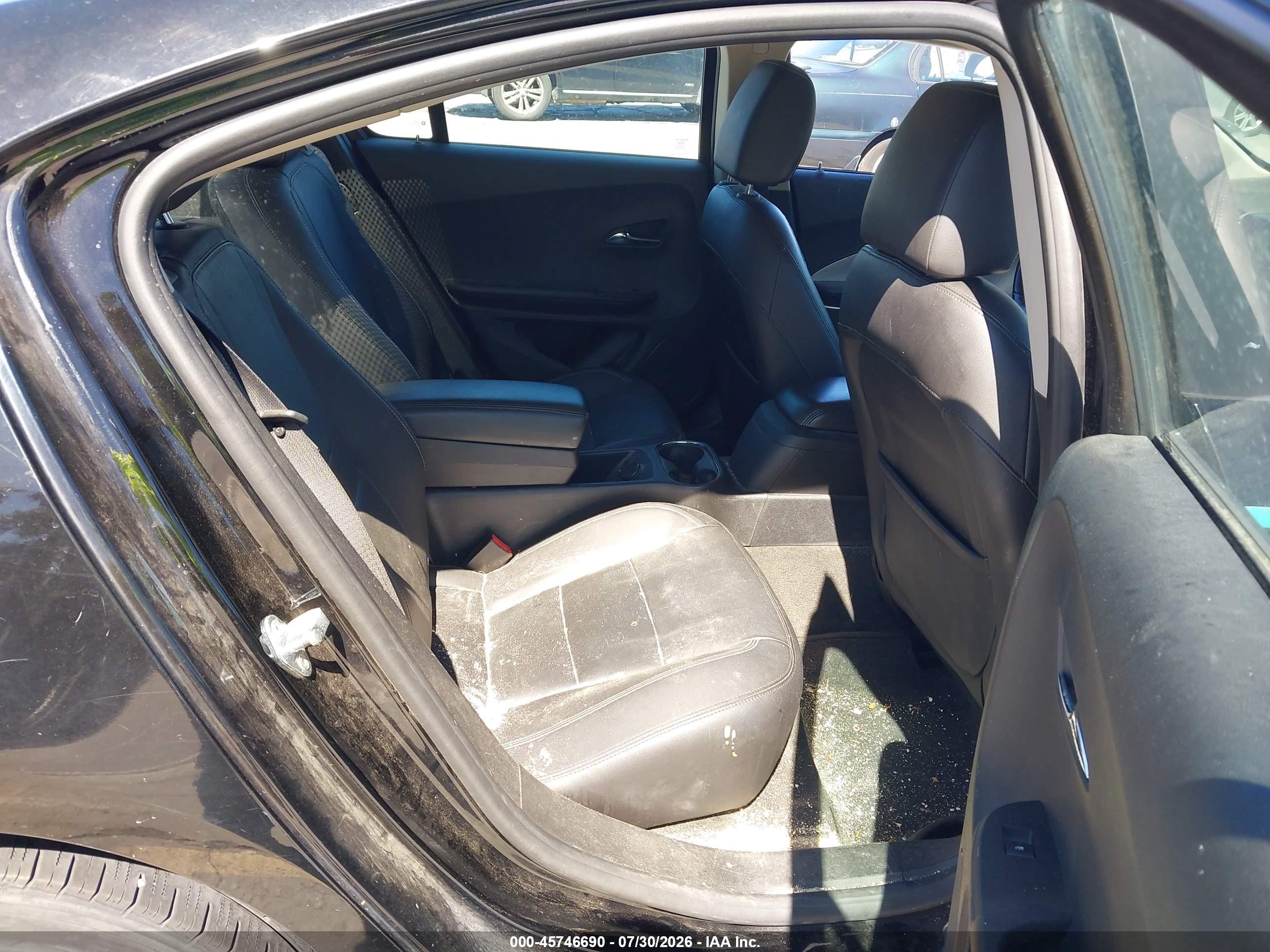 2015 Chevrolet Volt   Black vin: 1G1RD6E45FU107971