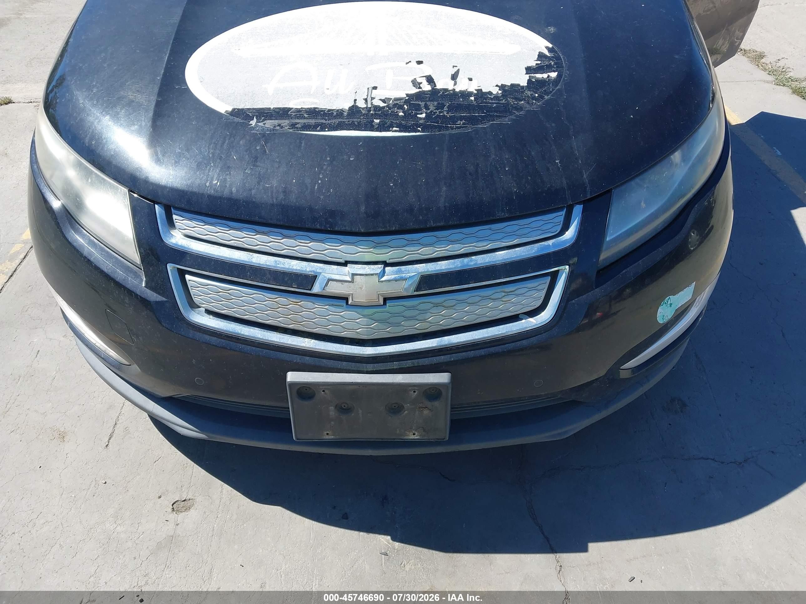 2015 Chevrolet Volt   Black vin: 1G1RD6E45FU107971