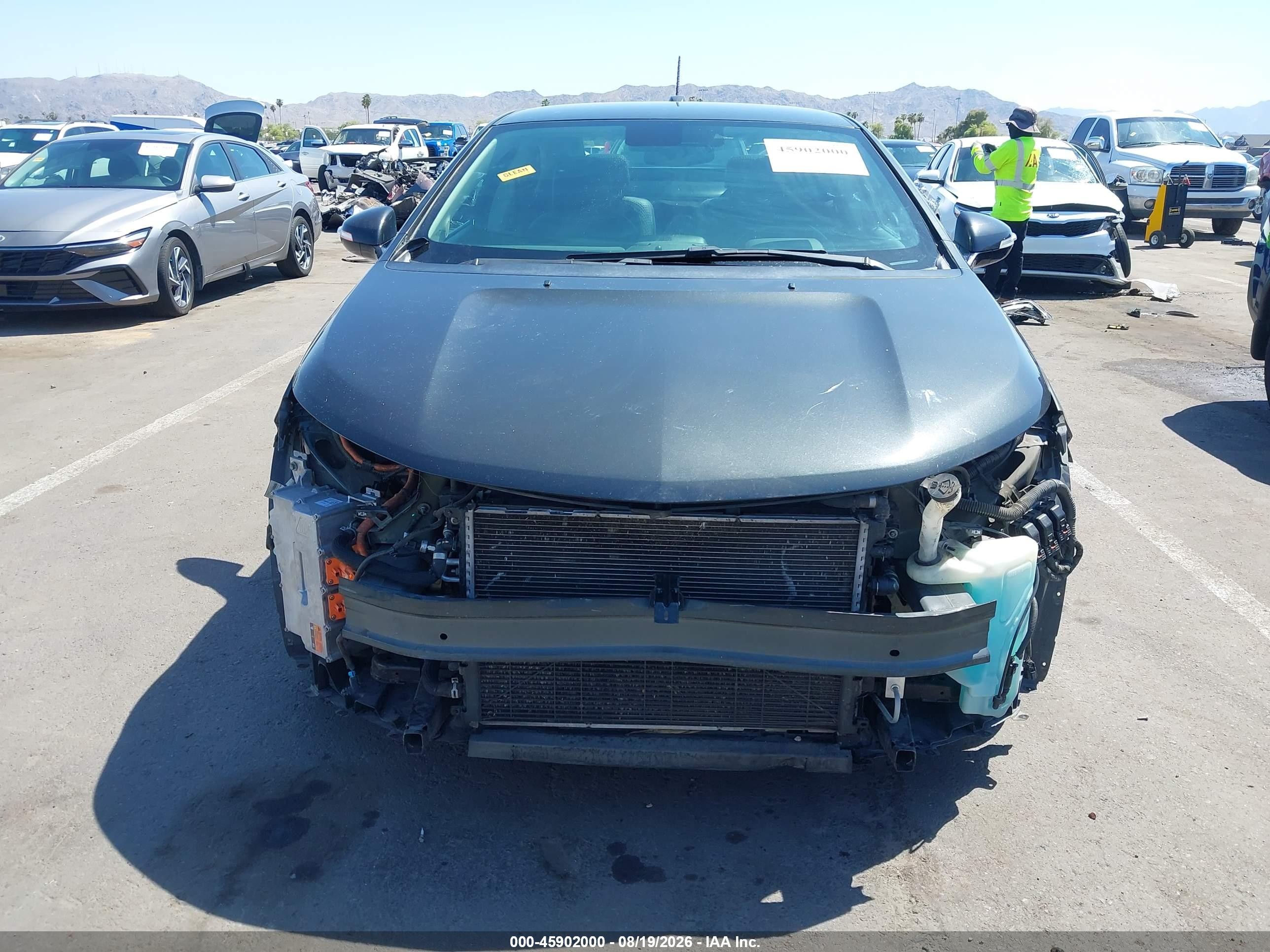 2015 Chevrolet Volt   Черный vin: 1G1RD6E45FU131123