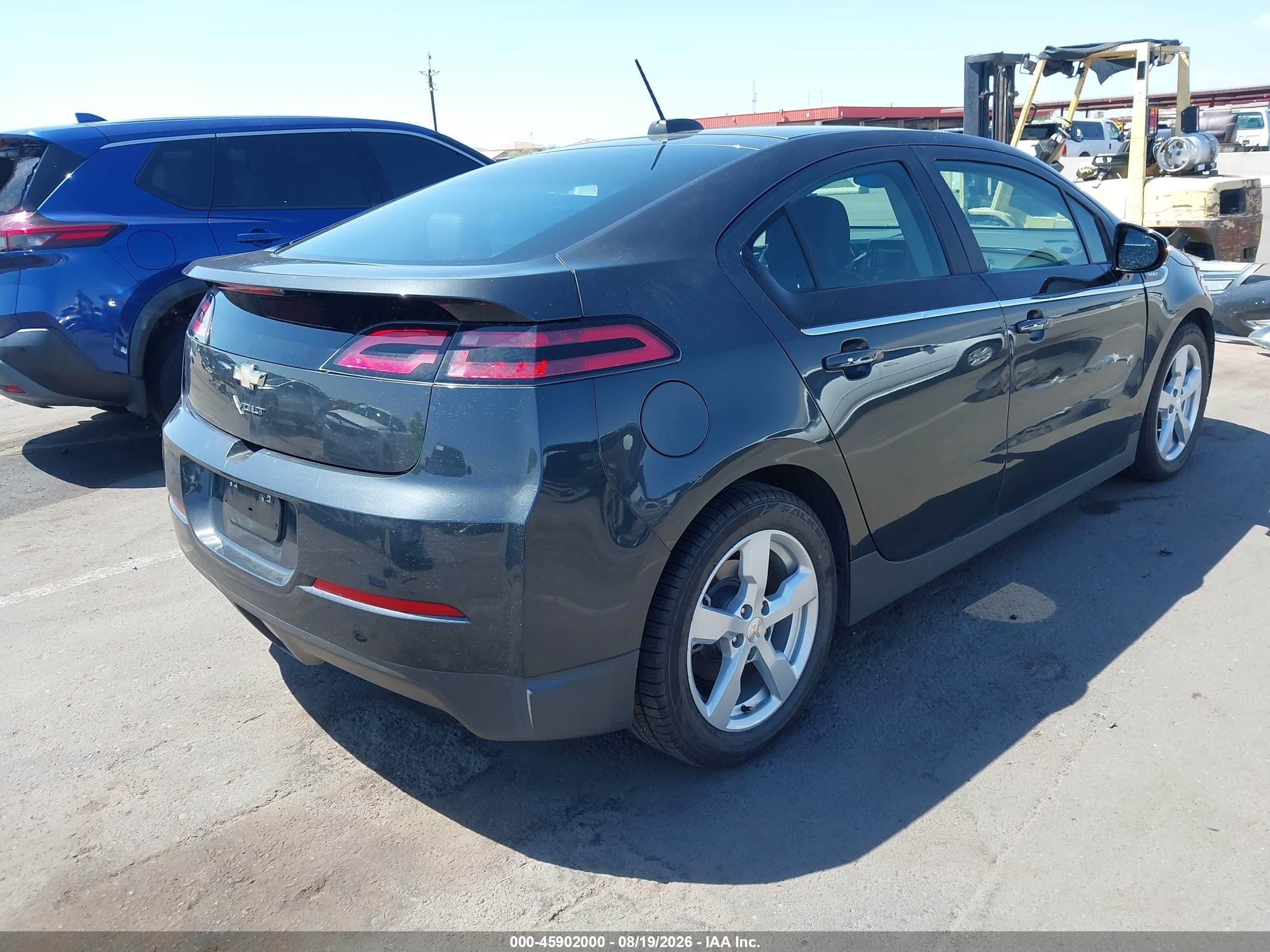 2015 Chevrolet Volt   Черный vin: 1G1RD6E45FU131123