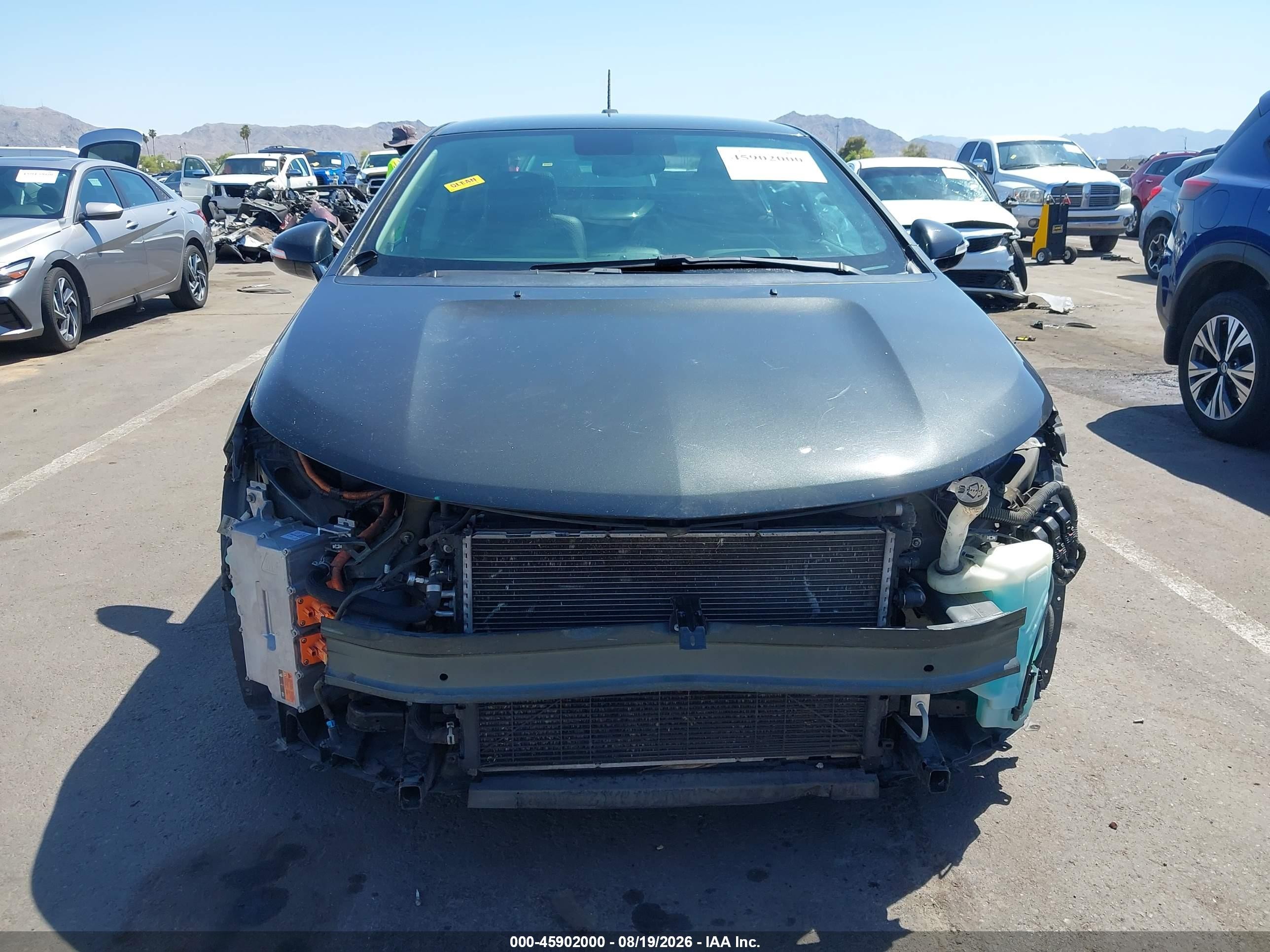 2015 Chevrolet Volt   Черный vin: 1G1RD6E45FU131123