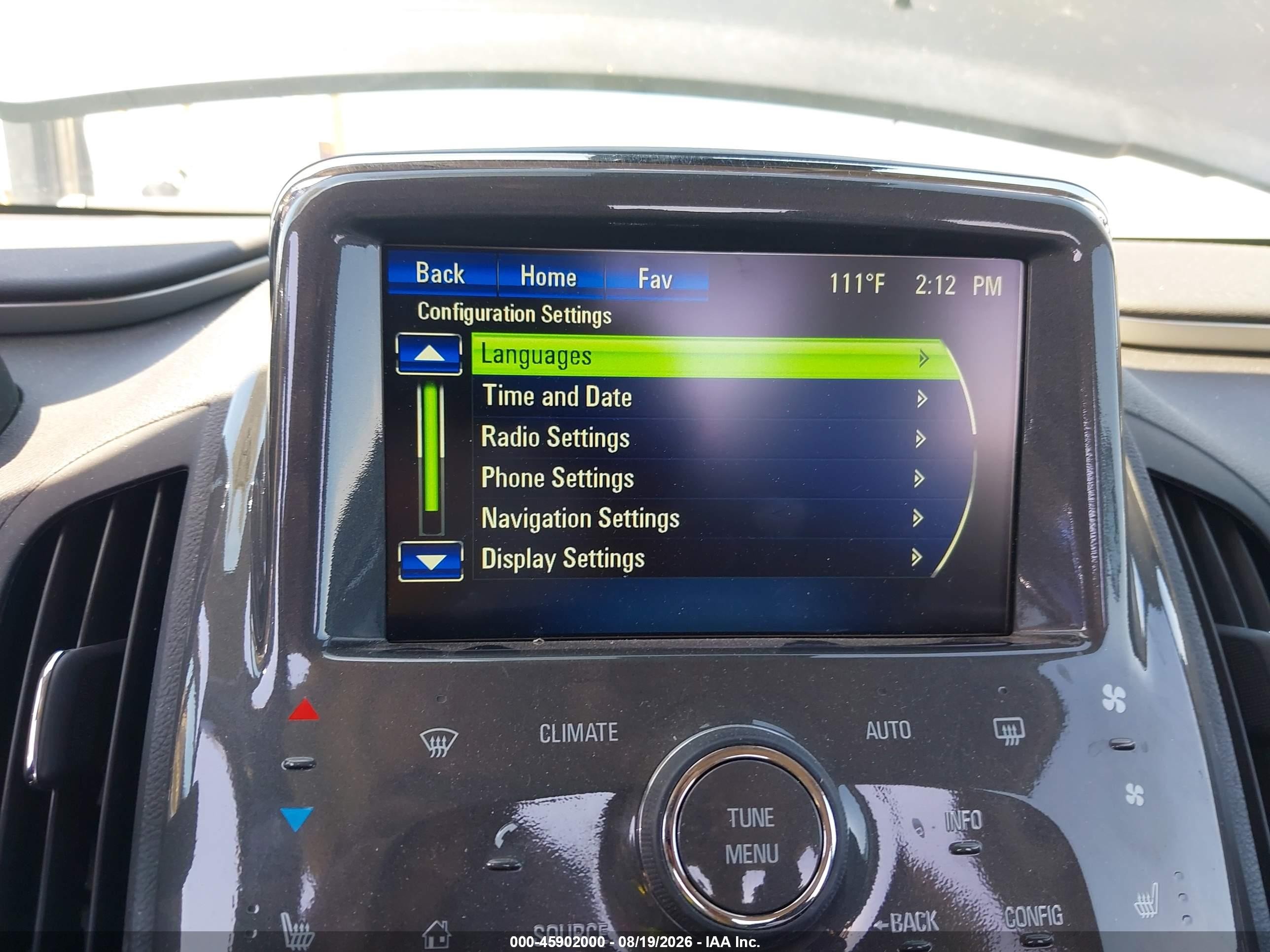 2015 Chevrolet Volt   Черный vin: 1G1RD6E45FU131123