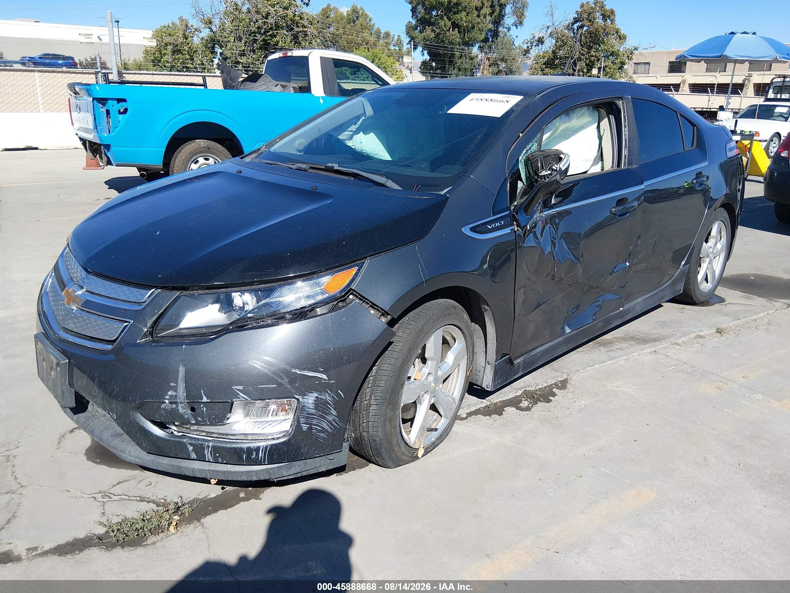 2011 Chevrolet Volt   Черный vin: 1G1RD6E46BU101879