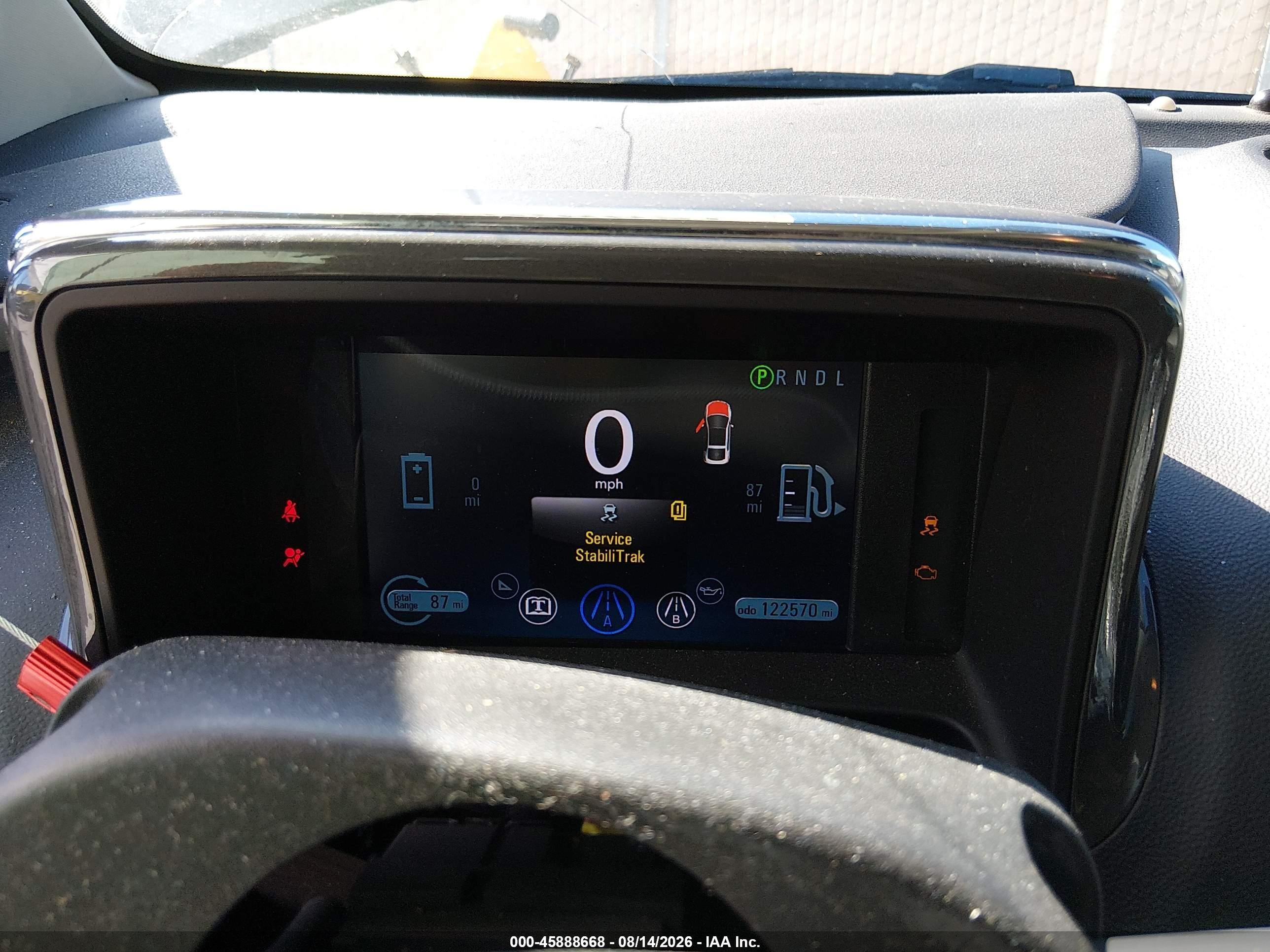 2011 Chevrolet Volt   Черный vin: 1G1RD6E46BU101879