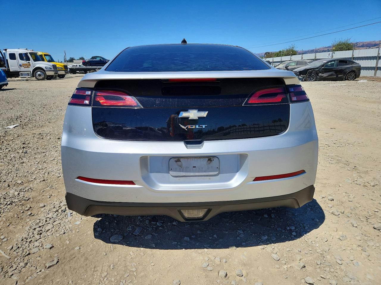2012 Chevrolet Volt Silver vin: 1G1RD6E46CU100202