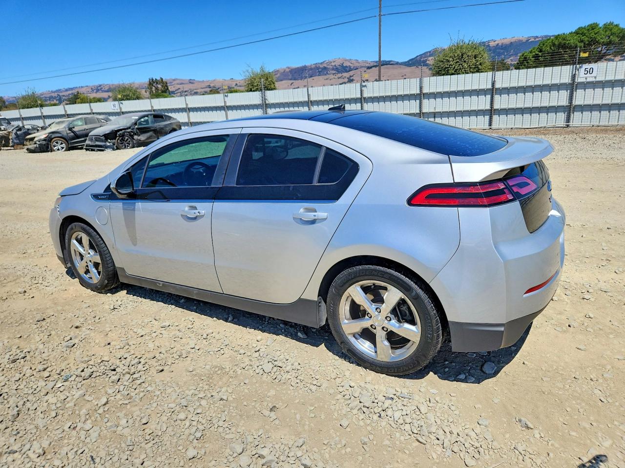 2012 Chevrolet Volt Silver vin: 1G1RD6E46CU100202