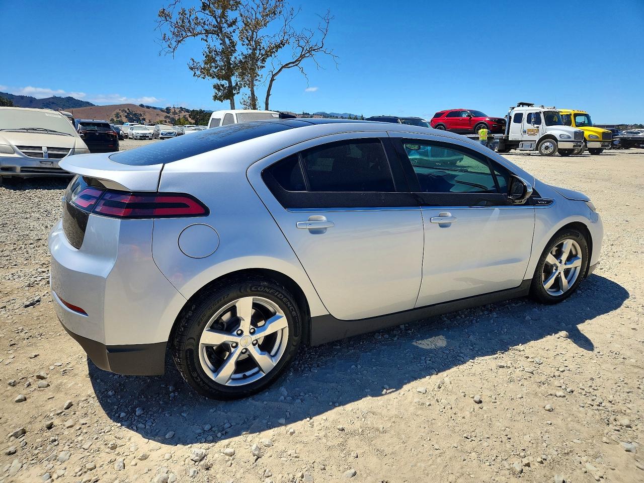 2012 Chevrolet Volt Silver vin: 1G1RD6E46CU100202