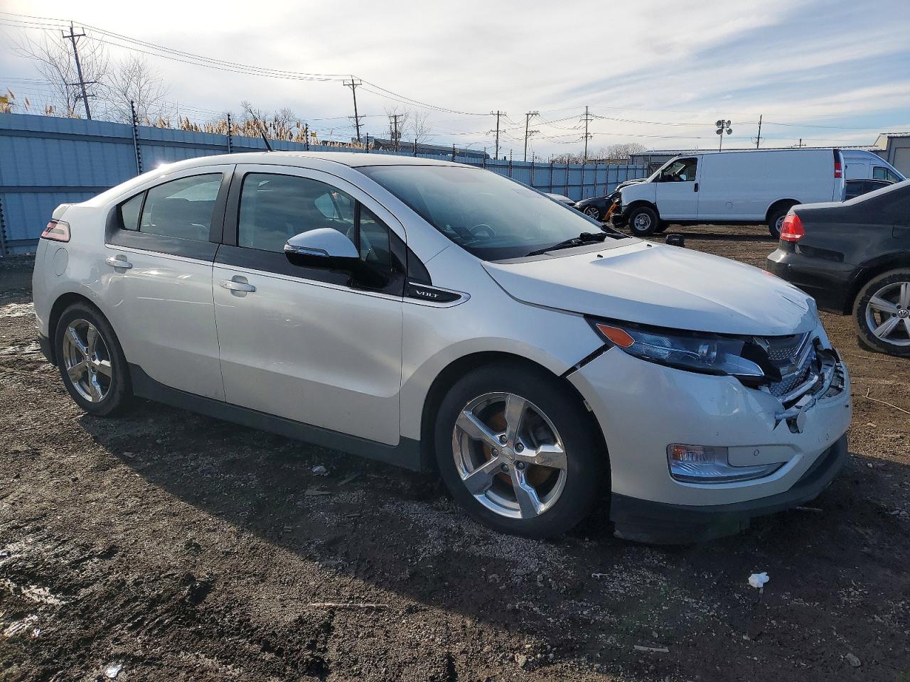 2012 Chev Volt White vin: 1G1RD6E46CU100779