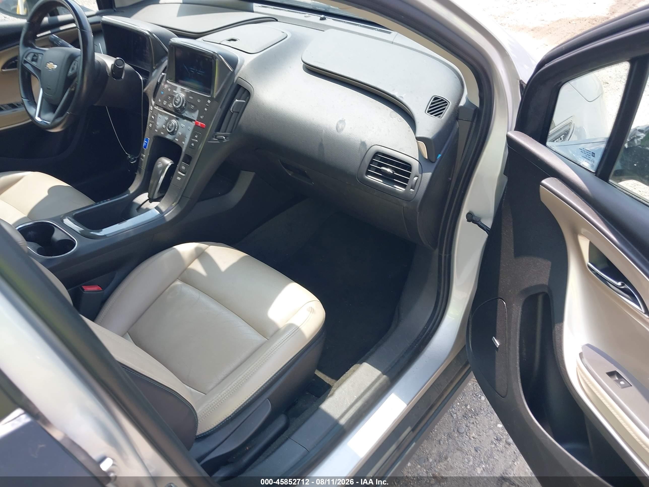 2012 Chevrolet Volt Silver vin: 1G1RD6E46CU101477