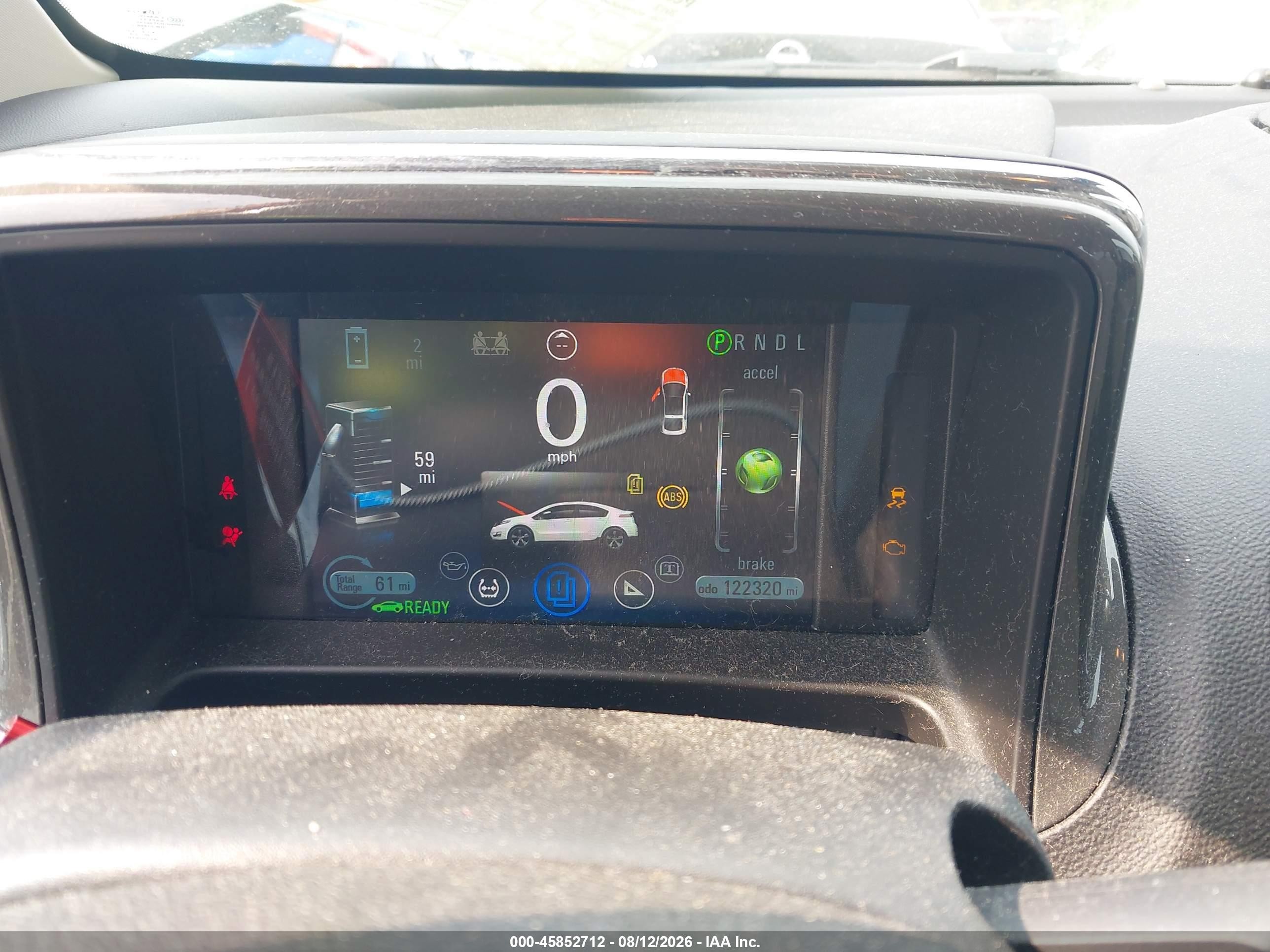 2012 Chevrolet Volt Silver vin: 1G1RD6E46CU101477