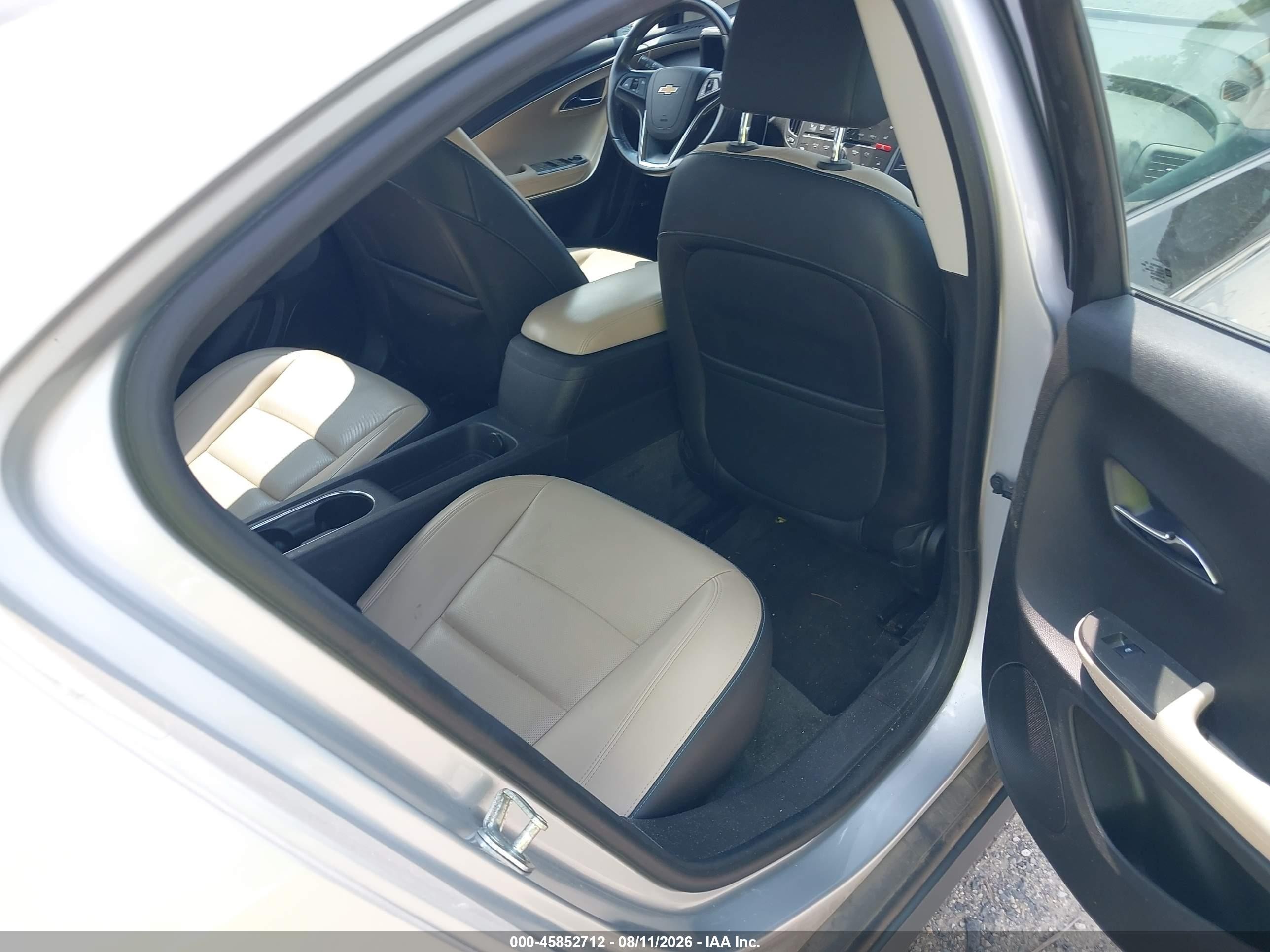 2012 Chevrolet Volt Silver vin: 1G1RD6E46CU101477
