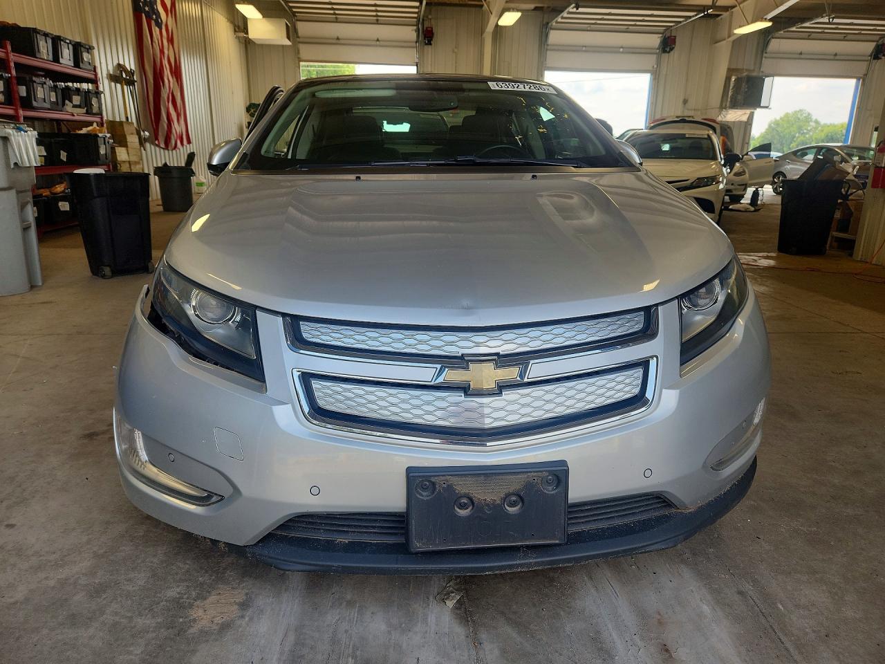 2012 Chevrolet Volt Серебряный vin: 1G1RD6E46CU109272