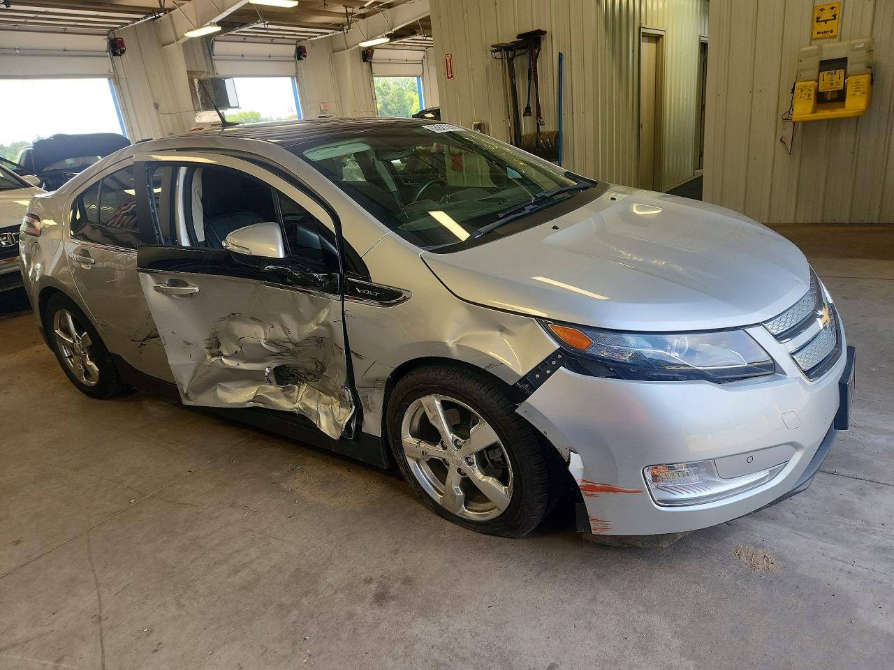 2012 Chevrolet Volt Серебряный vin: 1G1RD6E46CU109272