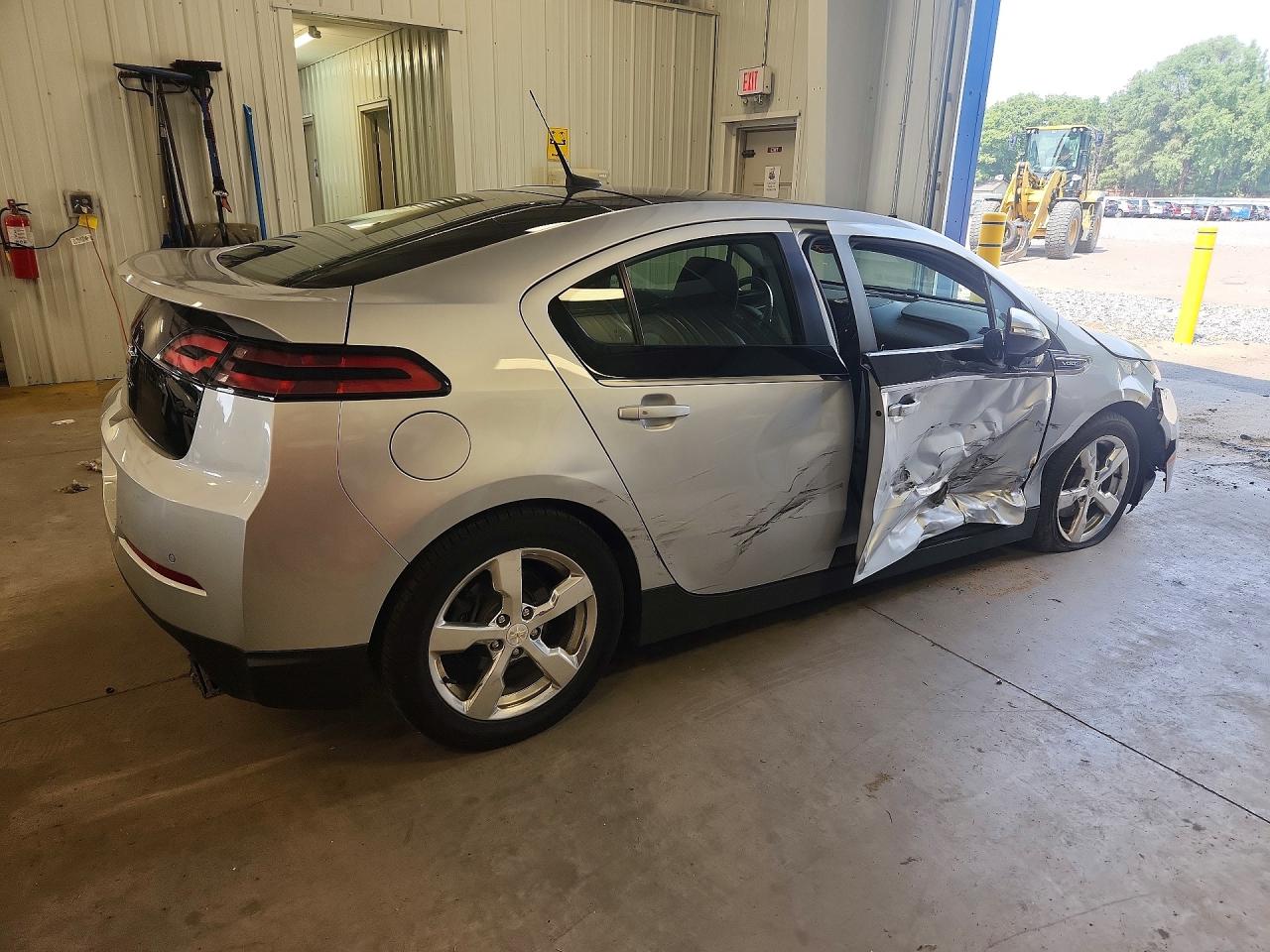 2012 Chevrolet Volt Серебряный vin: 1G1RD6E46CU109272