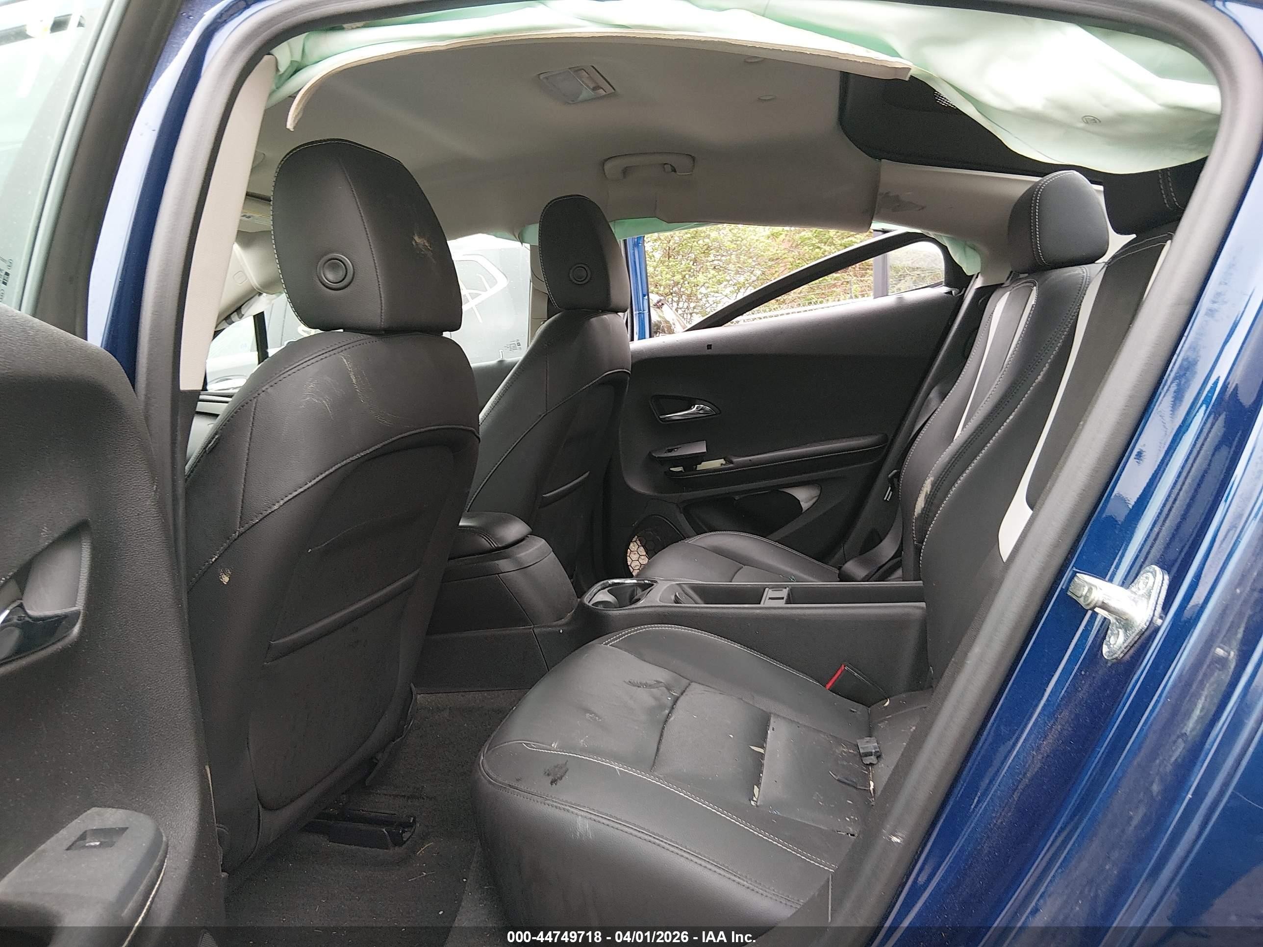 2013 Chevrolet Volt   Blue vin: 1G1RD6E46DU109533