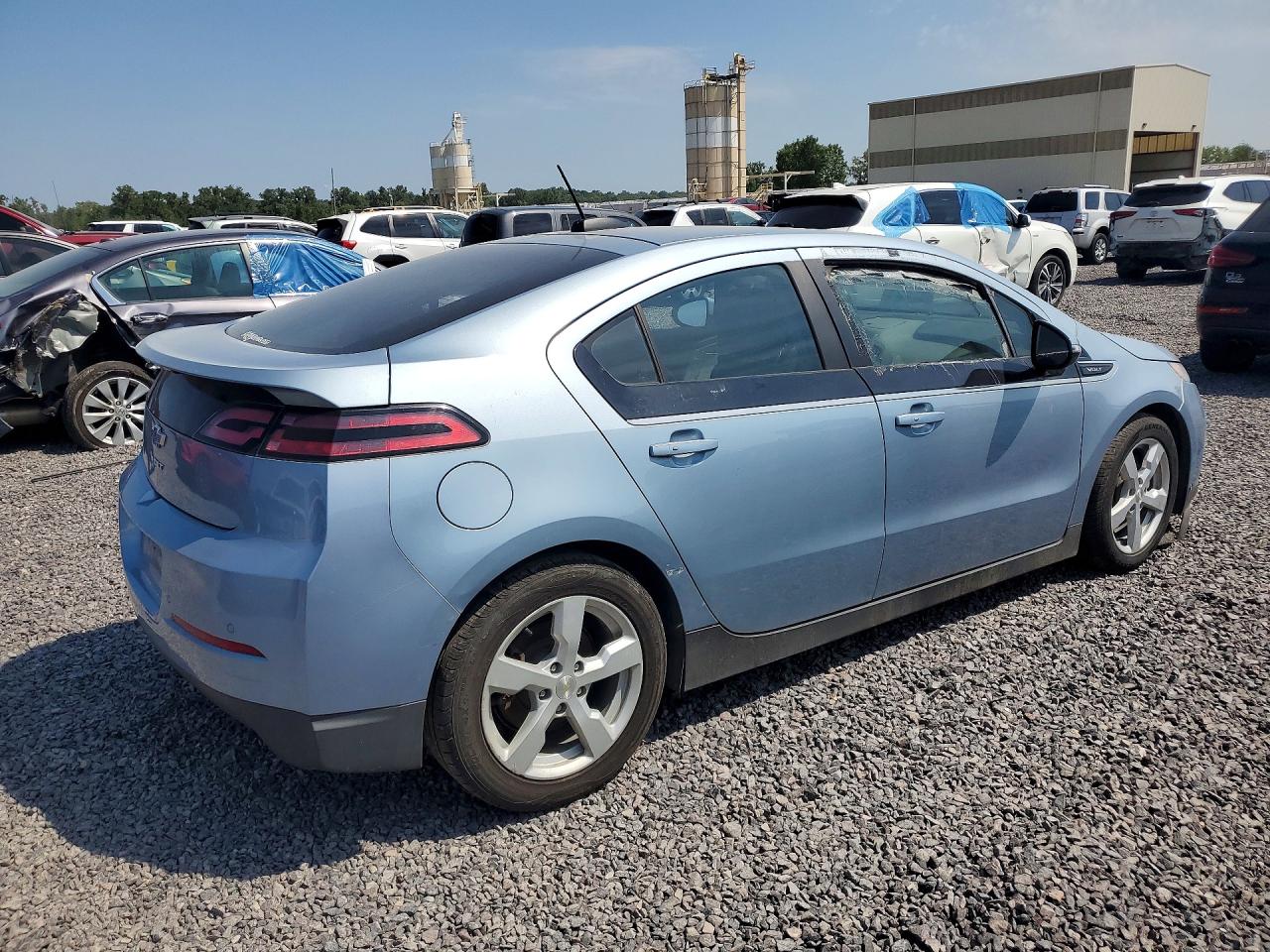 2015 Chevrolet Volt Blue vin: 1G1RD6E46FU143006