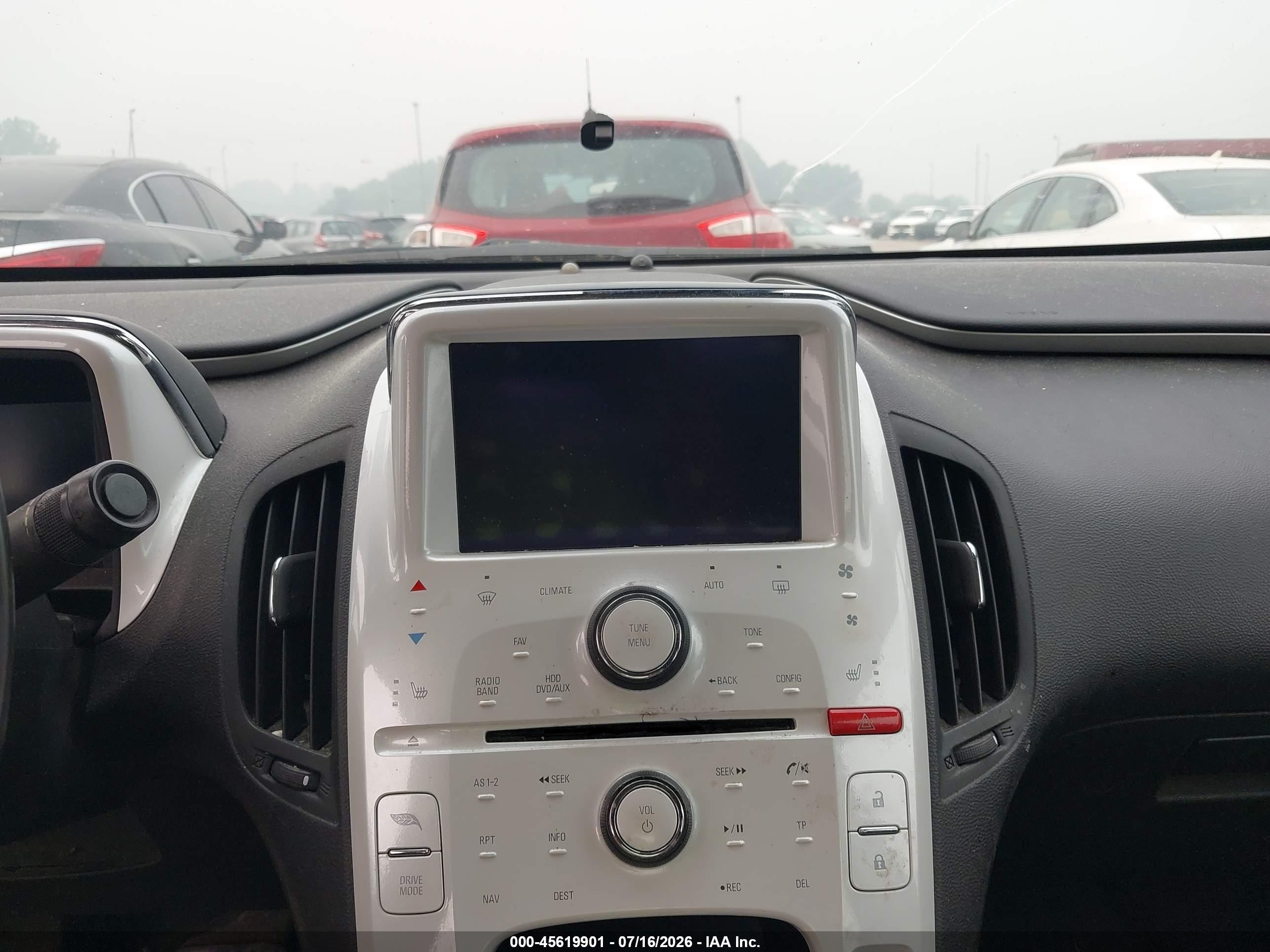 2011 Chevrolet Volt   White vin: 1G1RD6E47BU099320