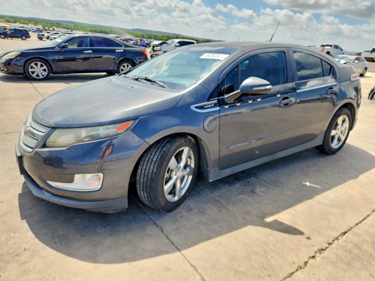 2011 Chevrolet Volt Gray vin: 1G1RD6E47BU102541