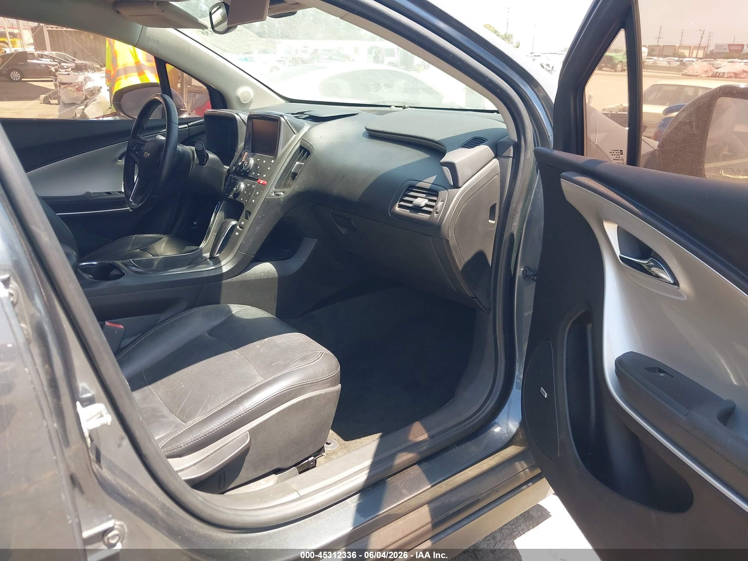 2011 Chevrolet Volt   Gray vin: 1G1RD6E47BU103009