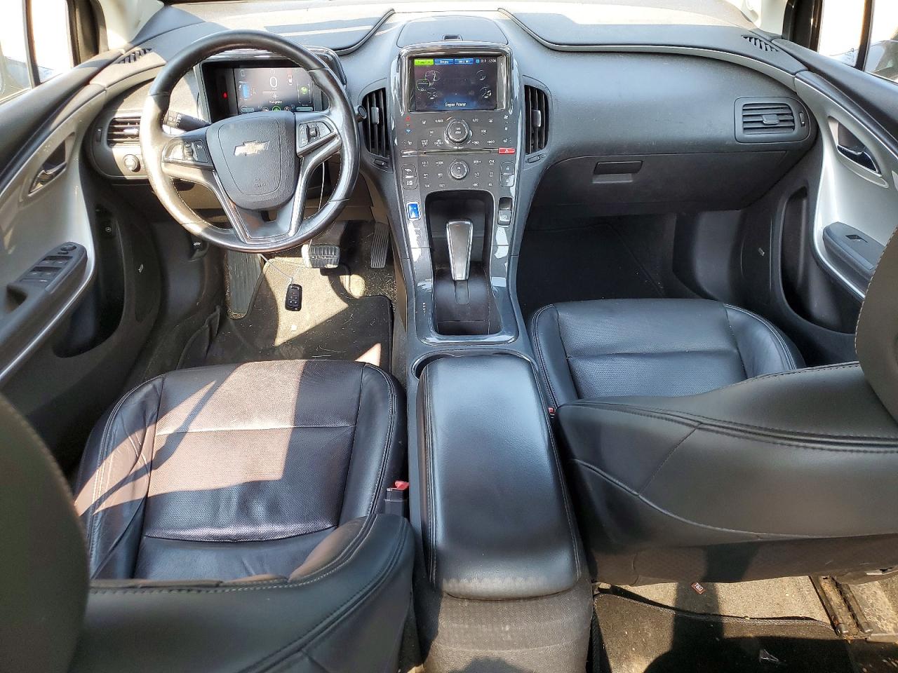 2012 Chevrolet Volt Black vin: 1G1RD6E47CU124105