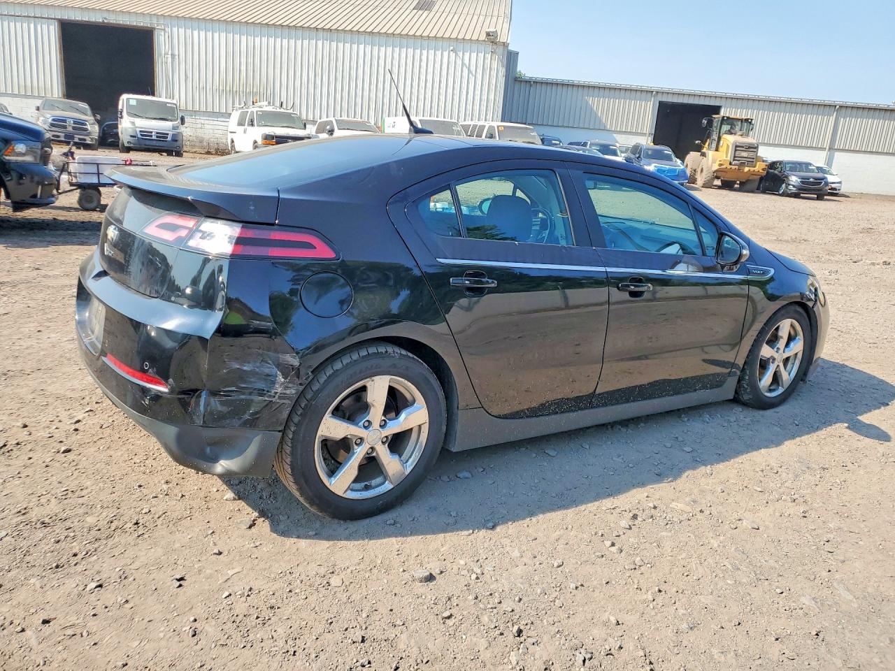 2012 Chevrolet Volt Black vin: 1G1RD6E47CU124105