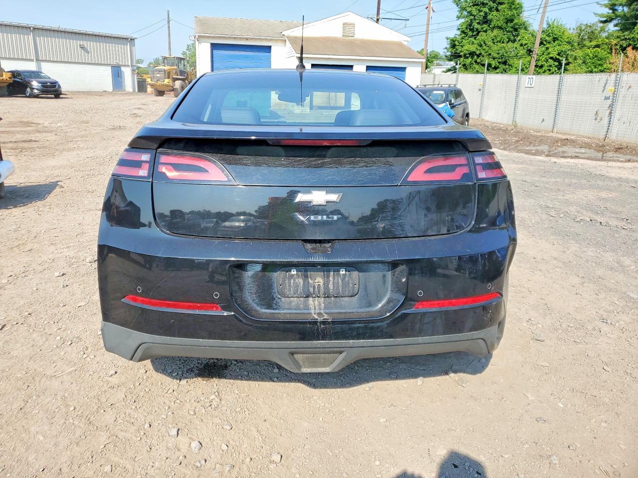2012 Chevrolet Volt Black vin: 1G1RD6E47CU124105