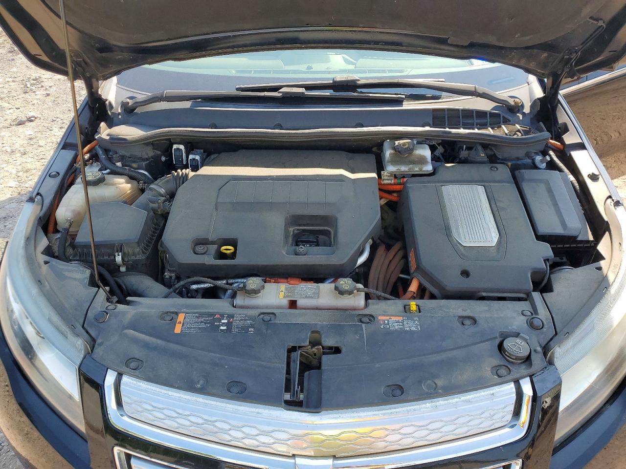 2012 Chevrolet Volt Black vin: 1G1RD6E47CU124105