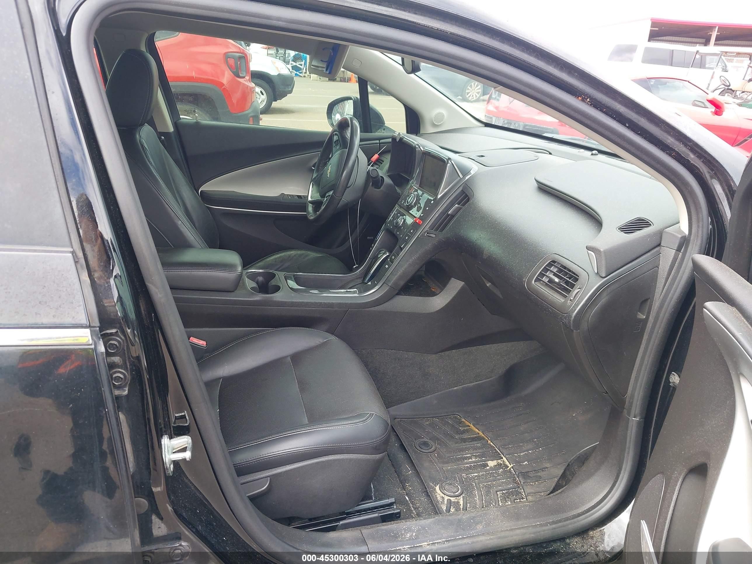 2012 Chevrolet Volt   Black vin: 1G1RD6E48CU107815