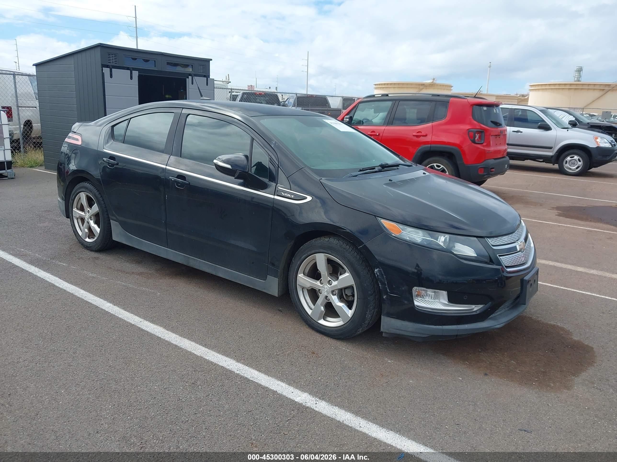 2012 Chevrolet Volt   Black vin: 1G1RD6E48CU107815