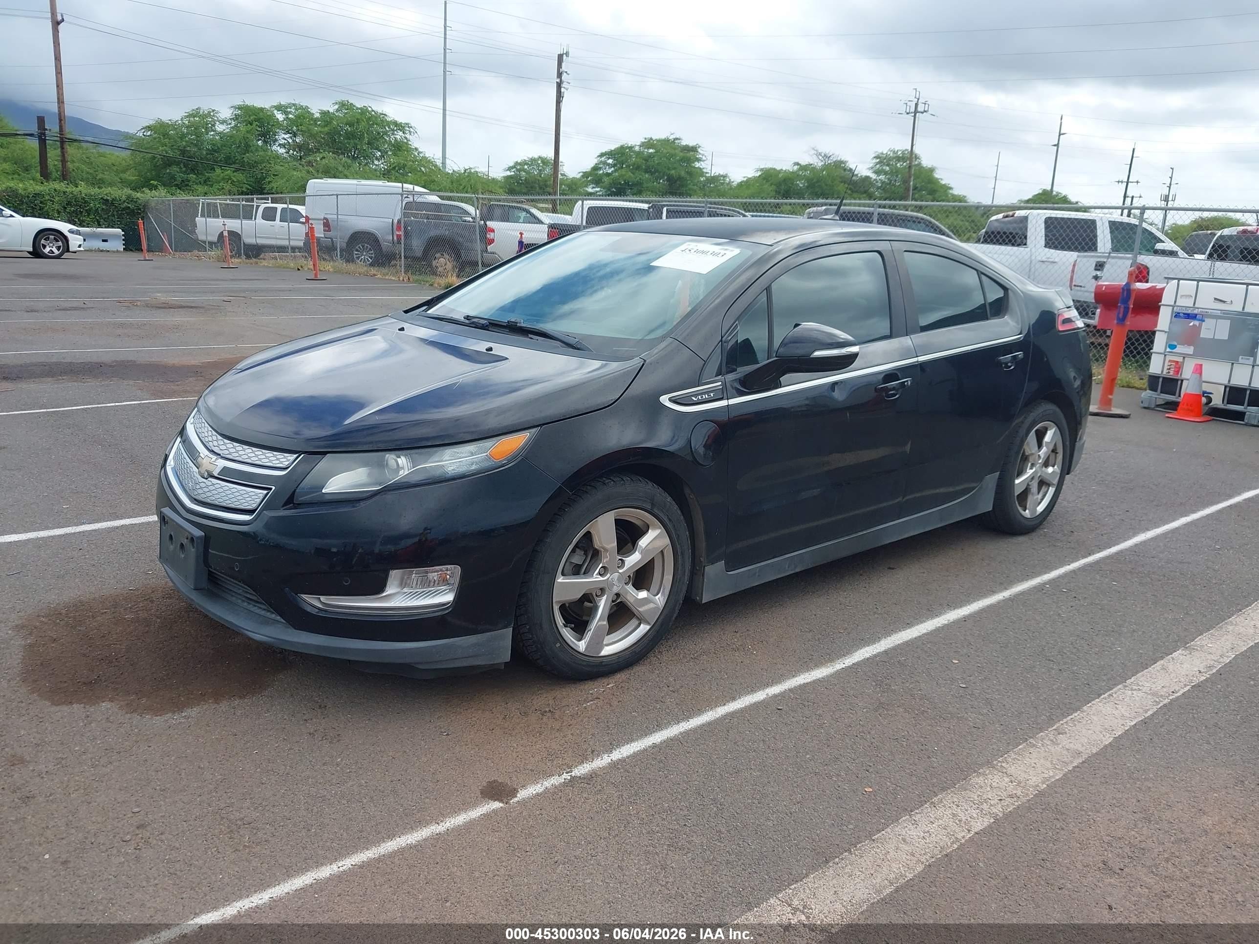 2012 Chevrolet Volt   Black vin: 1G1RD6E48CU107815