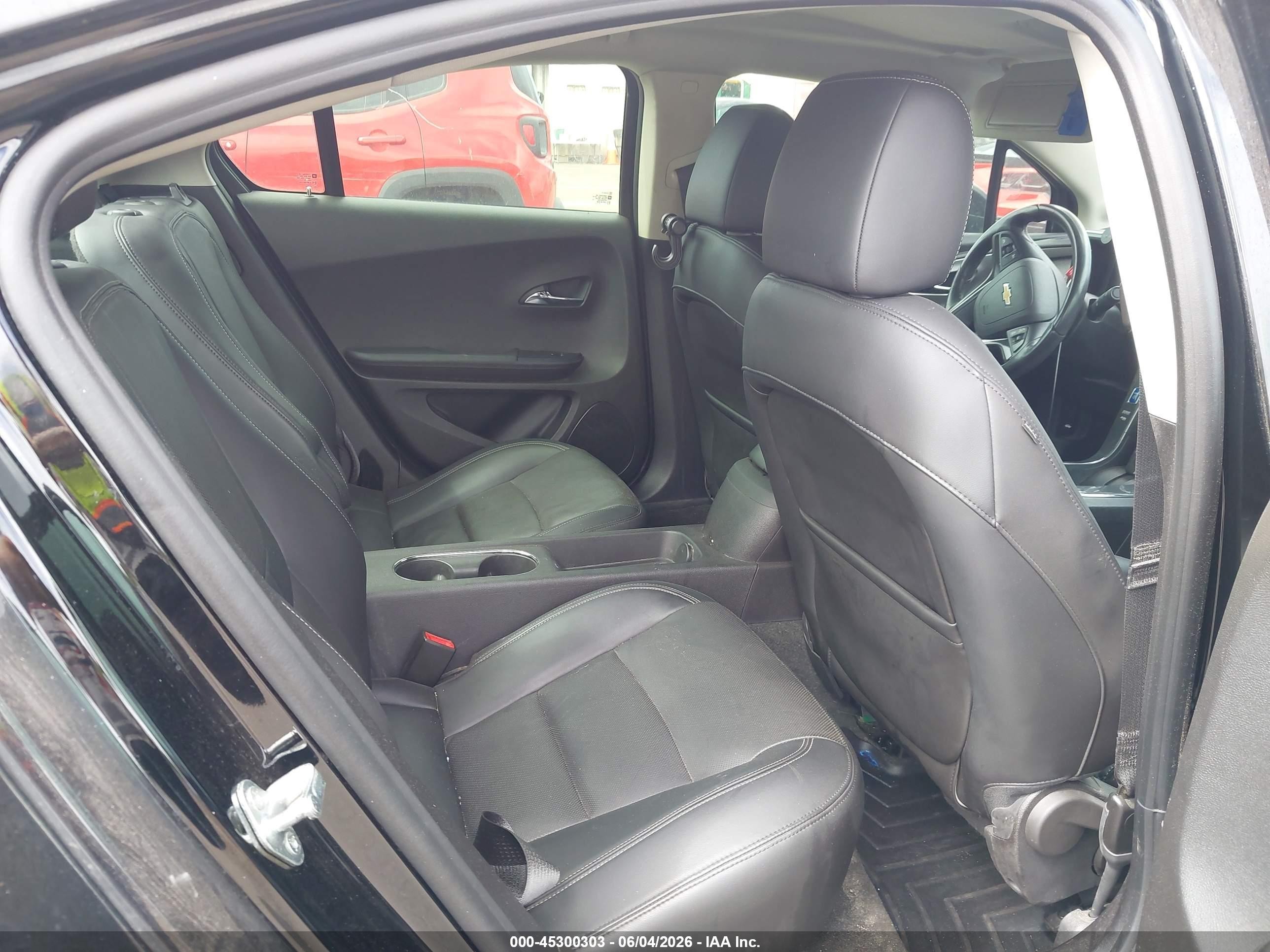 2012 Chevrolet Volt   Black vin: 1G1RD6E48CU107815