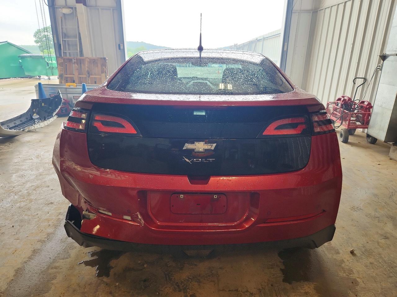 2012 Chevrolet Volt Maroon vin: 1G1RD6E48CU120323