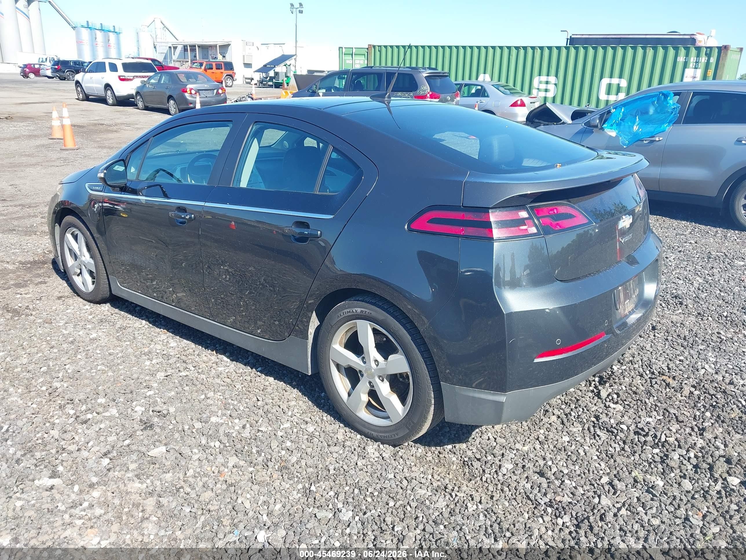 2014 Chevrolet Volt   Gray vin: 1G1RD6E48EU156757