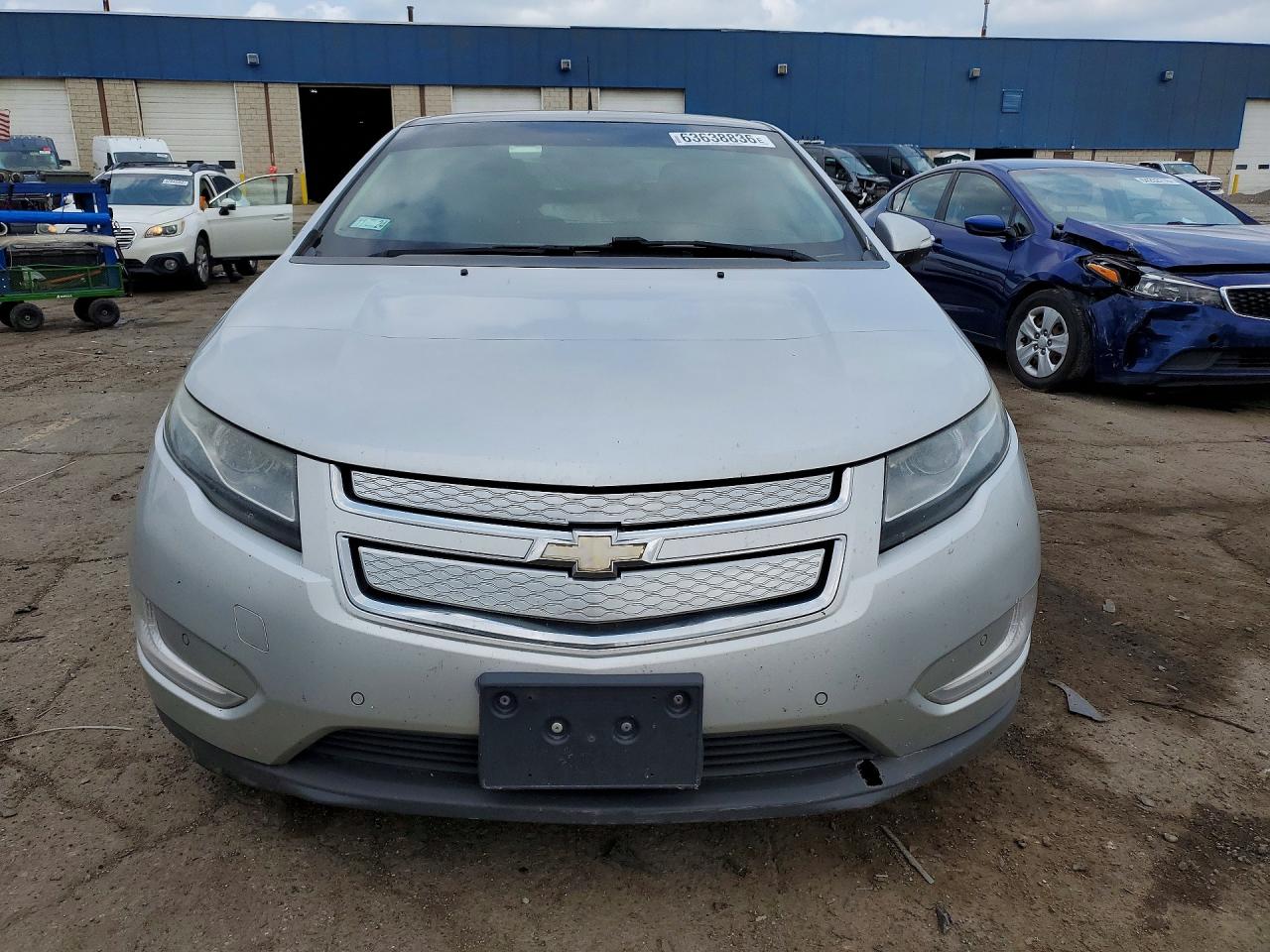 2011 Chevrolet Volt Silver vin: 1G1RD6E49BU100693