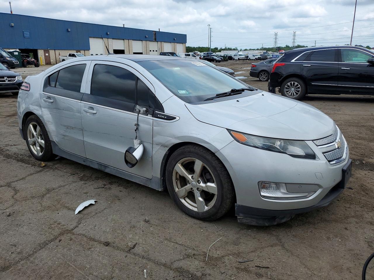 2011 Chevrolet Volt Silver vin: 1G1RD6E49BU100693