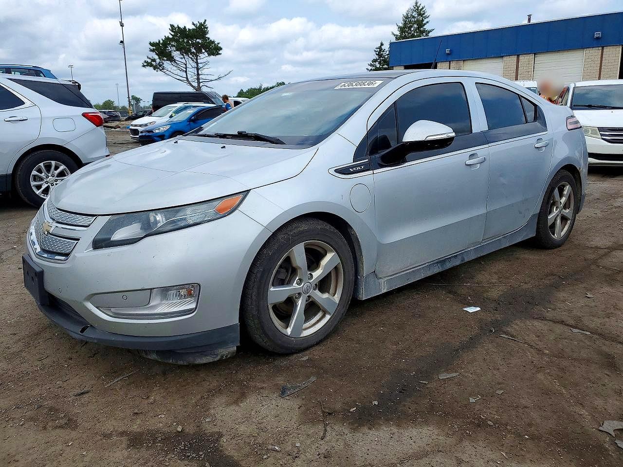 2011 Chevrolet Volt Silver vin: 1G1RD6E49BU100693