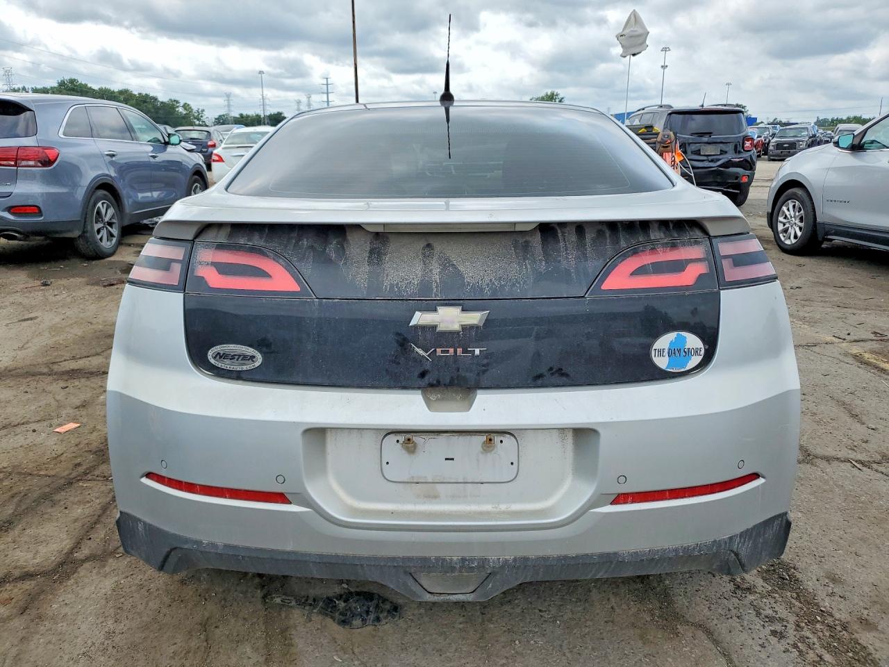 2011 Chevrolet Volt Silver vin: 1G1RD6E49BU100693
