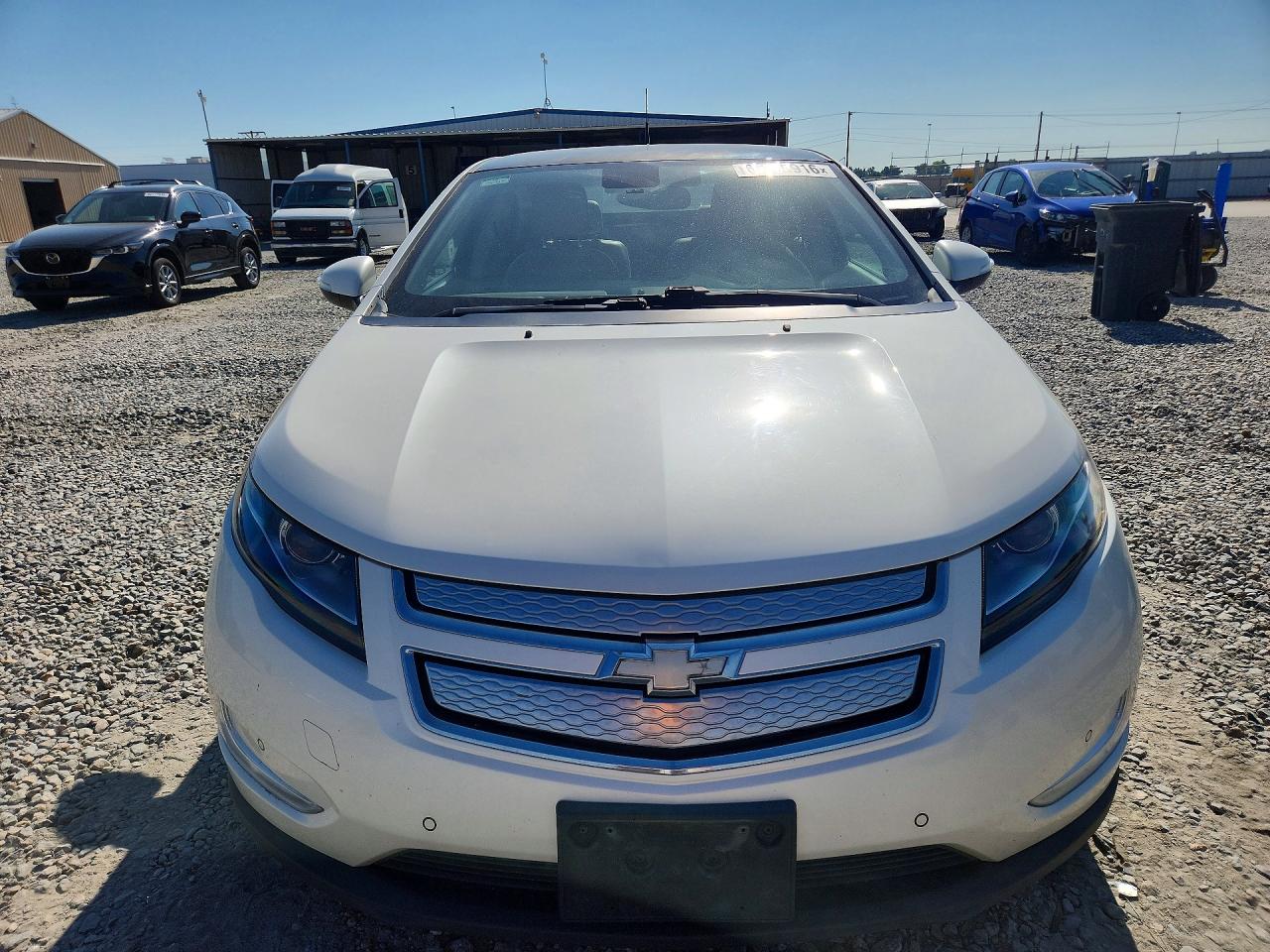 2012 Chevrolet Volt White vin: 1G1RD6E49CU103014