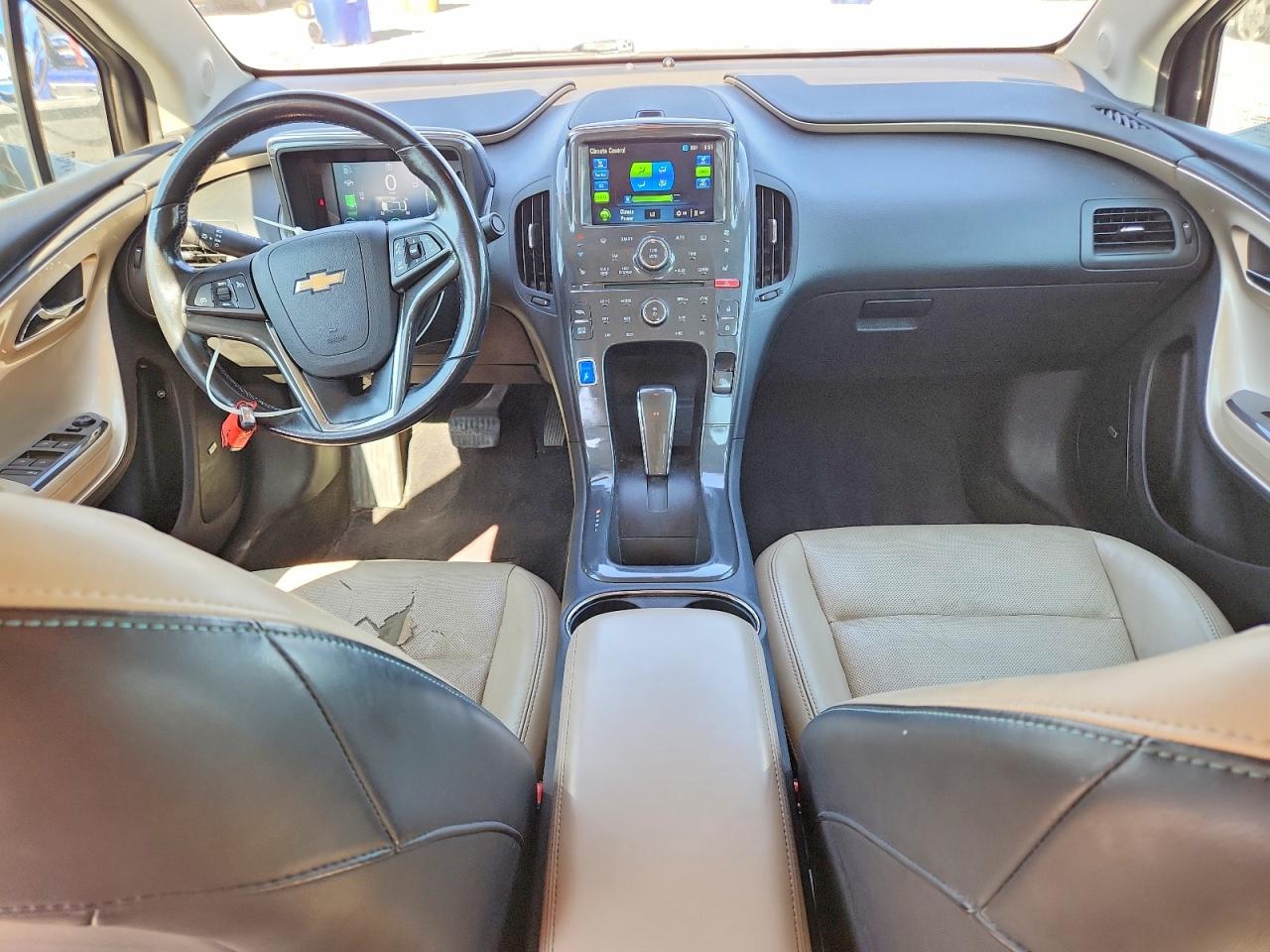 2012 Chevrolet Volt White vin: 1G1RD6E49CU103014