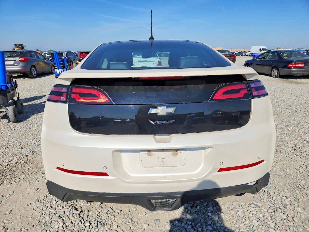 2012 Chevrolet Volt White vin: 1G1RD6E49CU103014