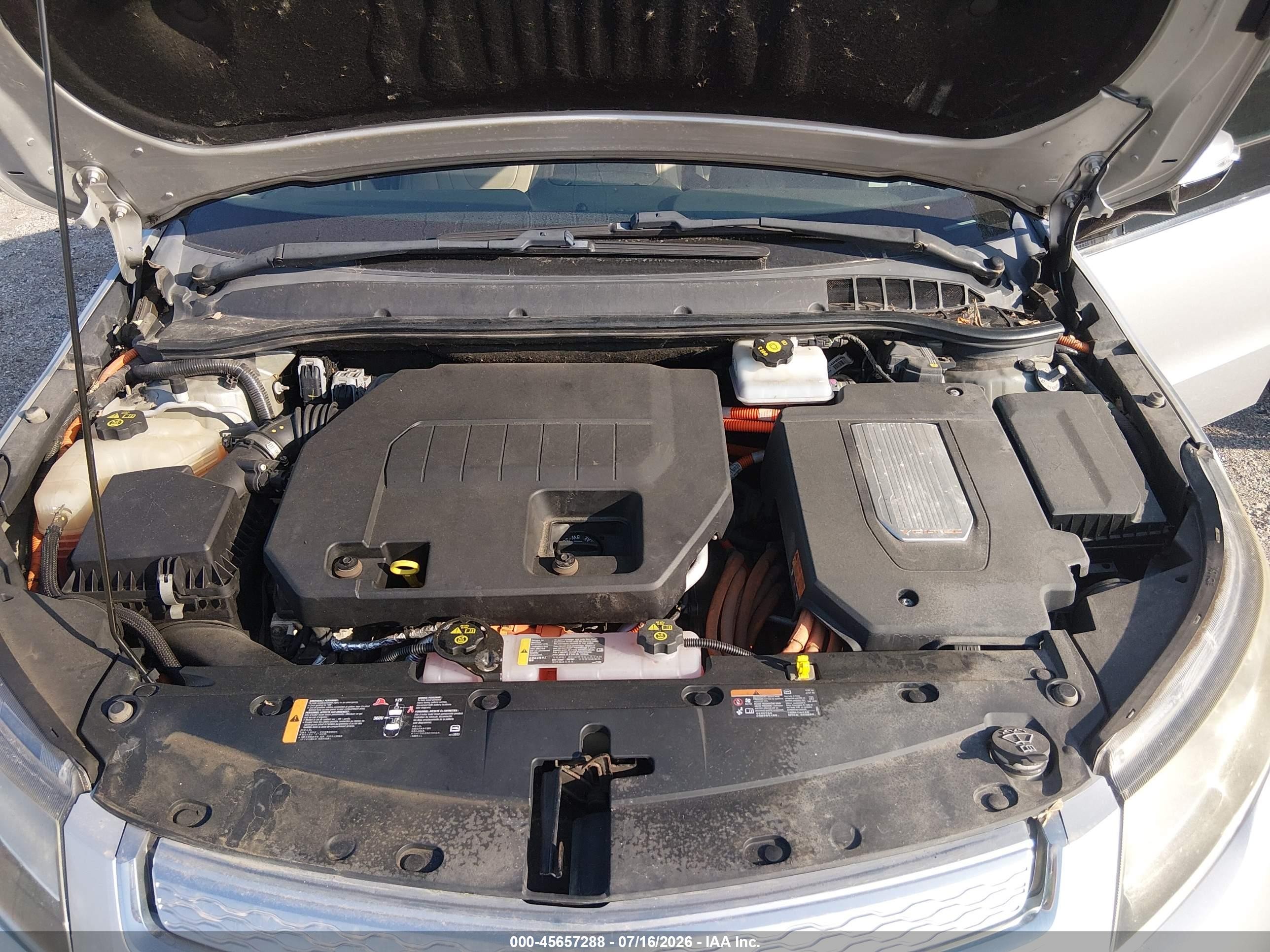 2012 Chevrolet Volt   Gray vin: 1G1RD6E49CU104017
