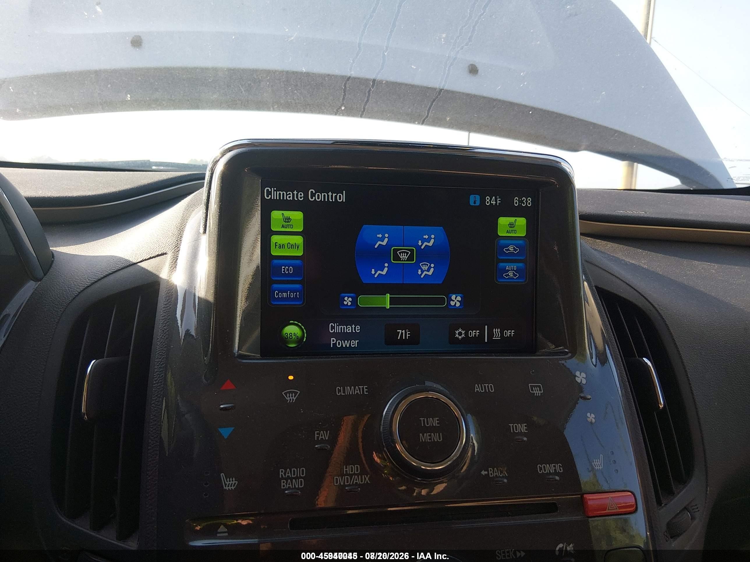 2012 Chevrolet Volt Серый vin: 1G1RD6E49CU104017