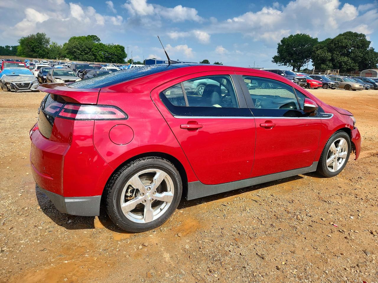 2012 Chevrolet Volt Red vin: 1G1RD6E49CU124901