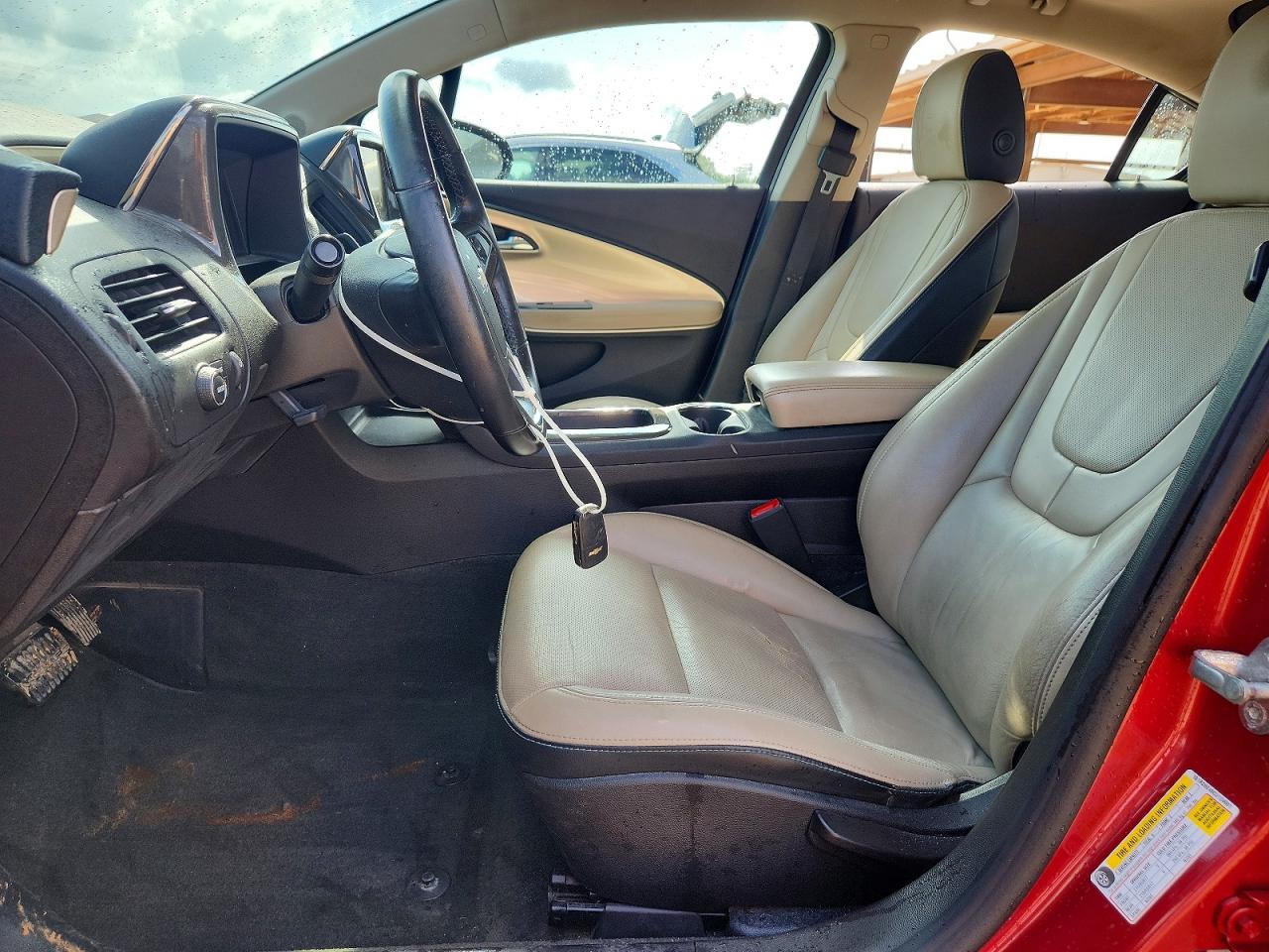 2012 Chevrolet Volt Red vin: 1G1RD6E49CU124901