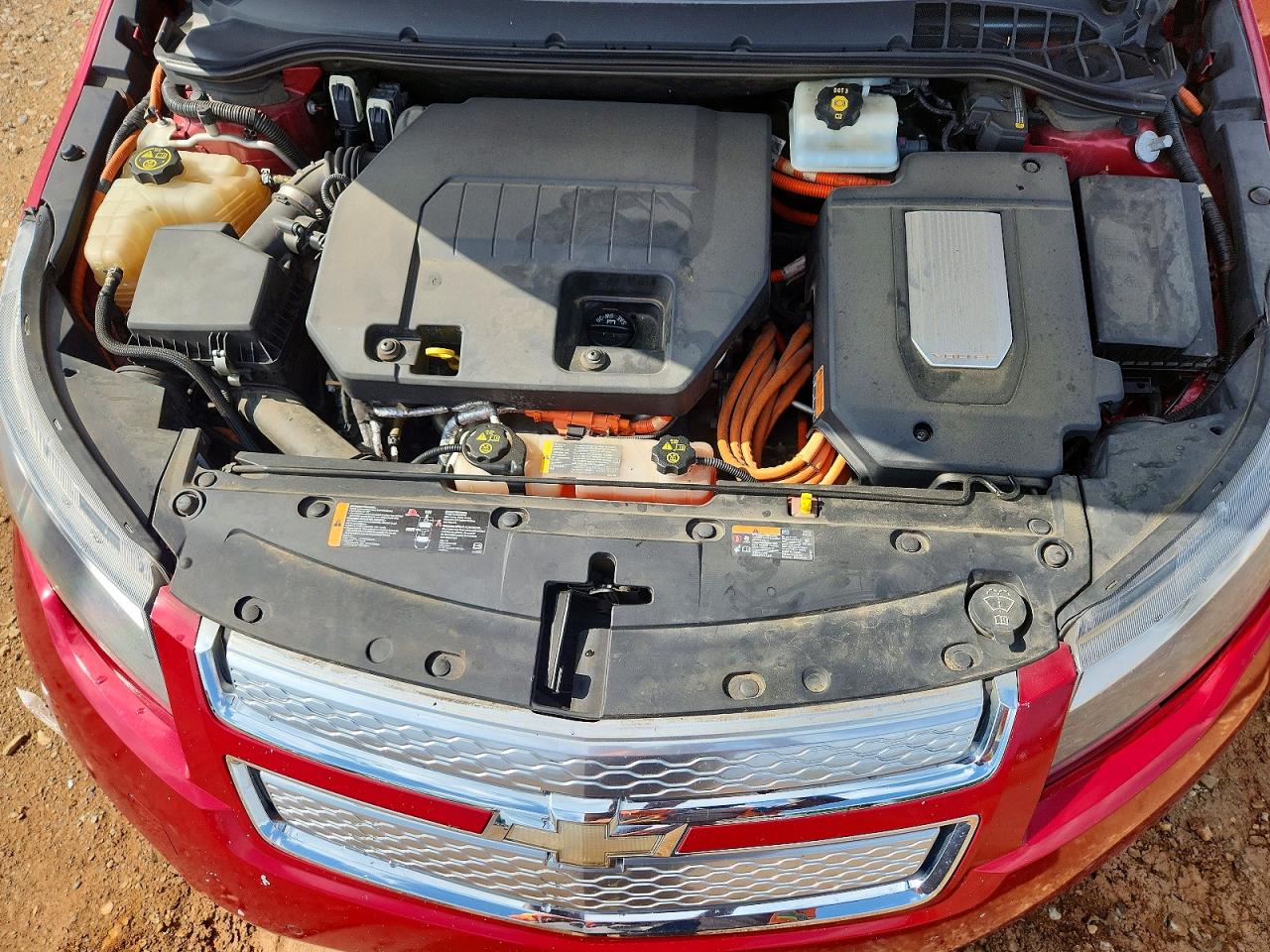 2012 Chevrolet Volt Red vin: 1G1RD6E49CU124901