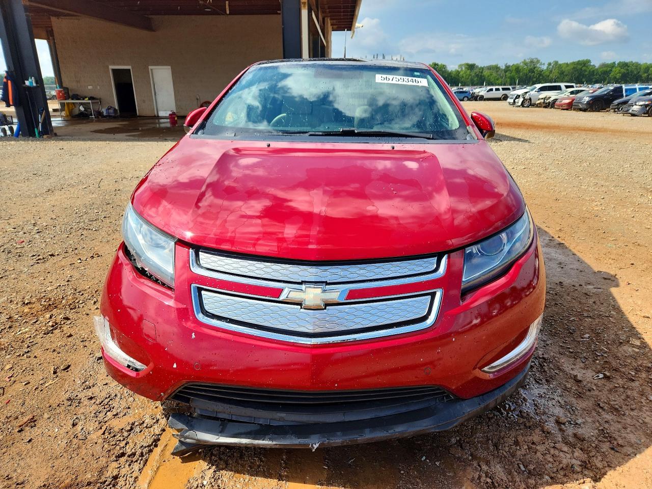 2012 Chevrolet Volt Red vin: 1G1RD6E49CU124901