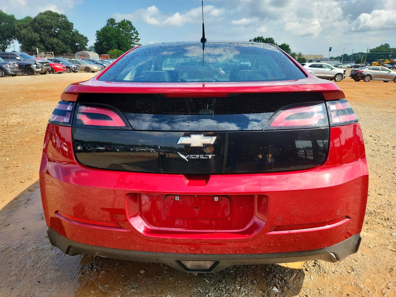2012 Chevrolet Volt Red vin: 1G1RD6E49CU124901