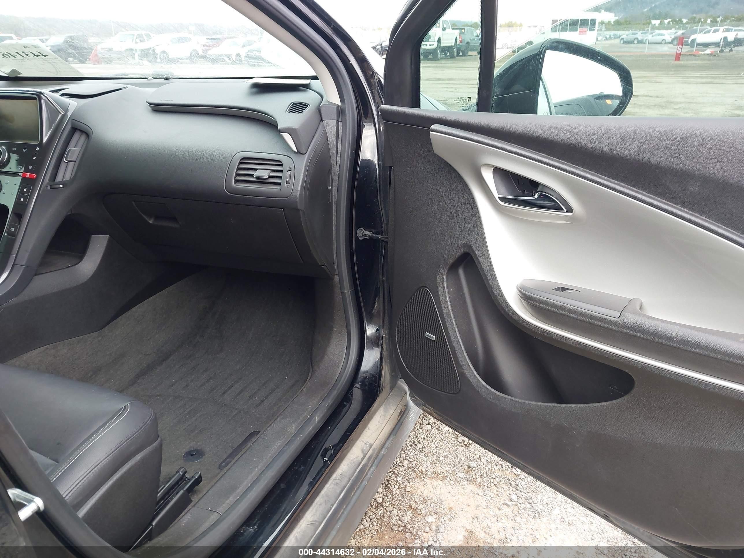 2013 Chevrolet Volt   Черный vin: 1G1RD6E49DU147306