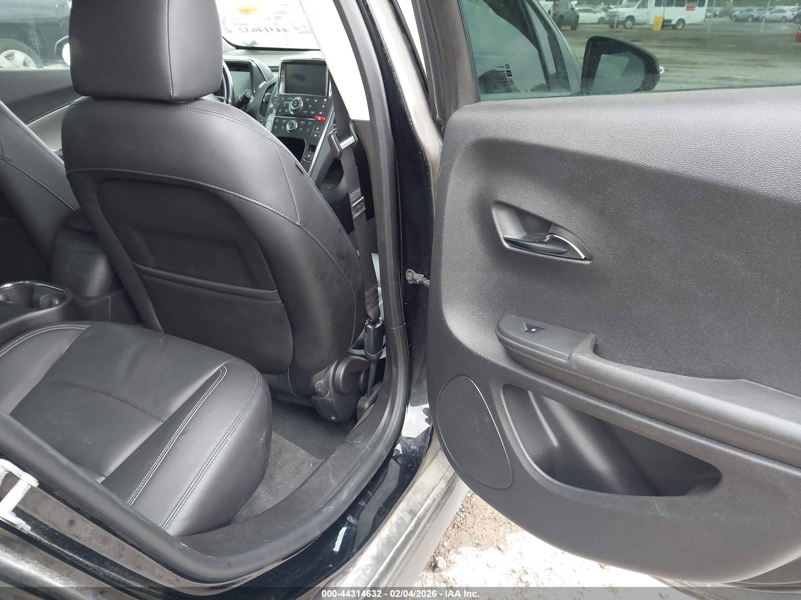 2013 Chevrolet Volt   Черный vin: 1G1RD6E49DU147306