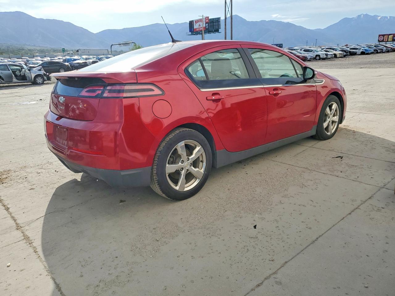 2014 Chevrolet Volt Red vin: 1G1RD6E49EU150613